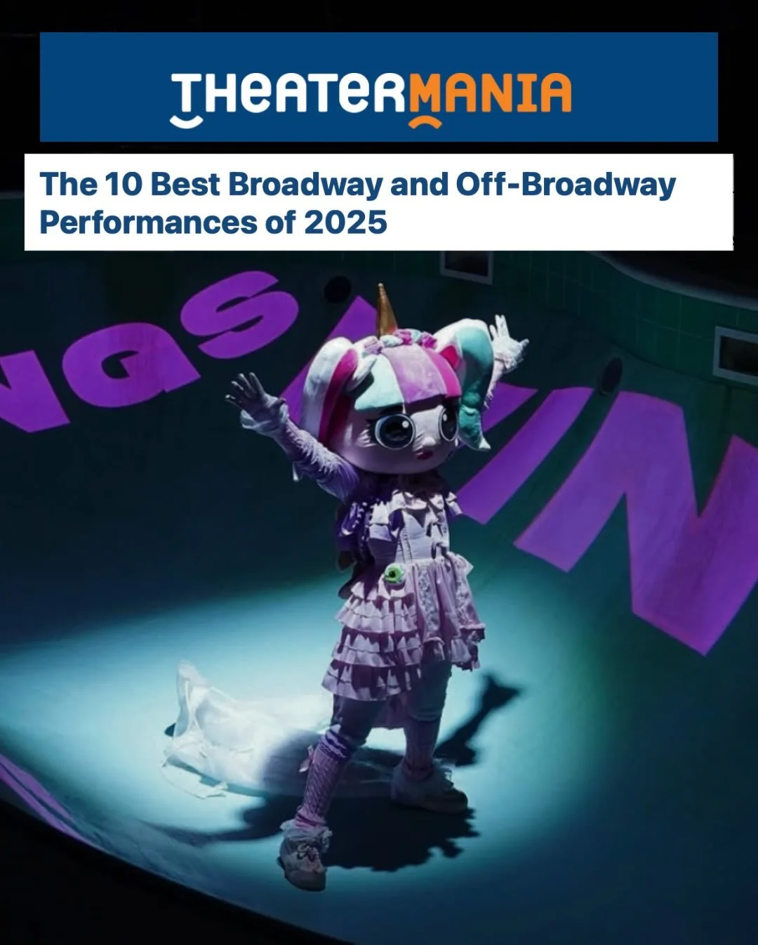 2025 RECAP, BEST OF:
Midway through BOWL EP by @naznaznazznaznaznazz at @vineyardtheatre and @natblacktheatre, the play shifts course when Felicia Curry (@thefeliciacurry) enters as Lemon Pepper Wings and everything ignites.

She tears through the pi