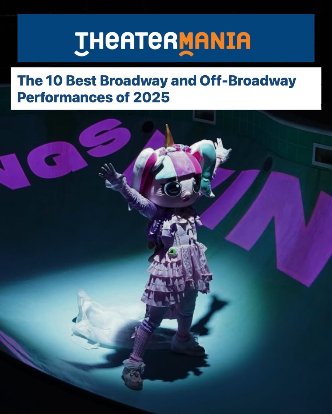 2025 RECAP, BEST OF:
Midway through BOWL EP by @naznaznazznaznaznazz at @vineyardtheatre and @natblacktheatre, the play shifts course when Felicia Curry (@thefeliciacurry) enters as Lemon Pepper Wings and everything ignites.

She tears through the pi