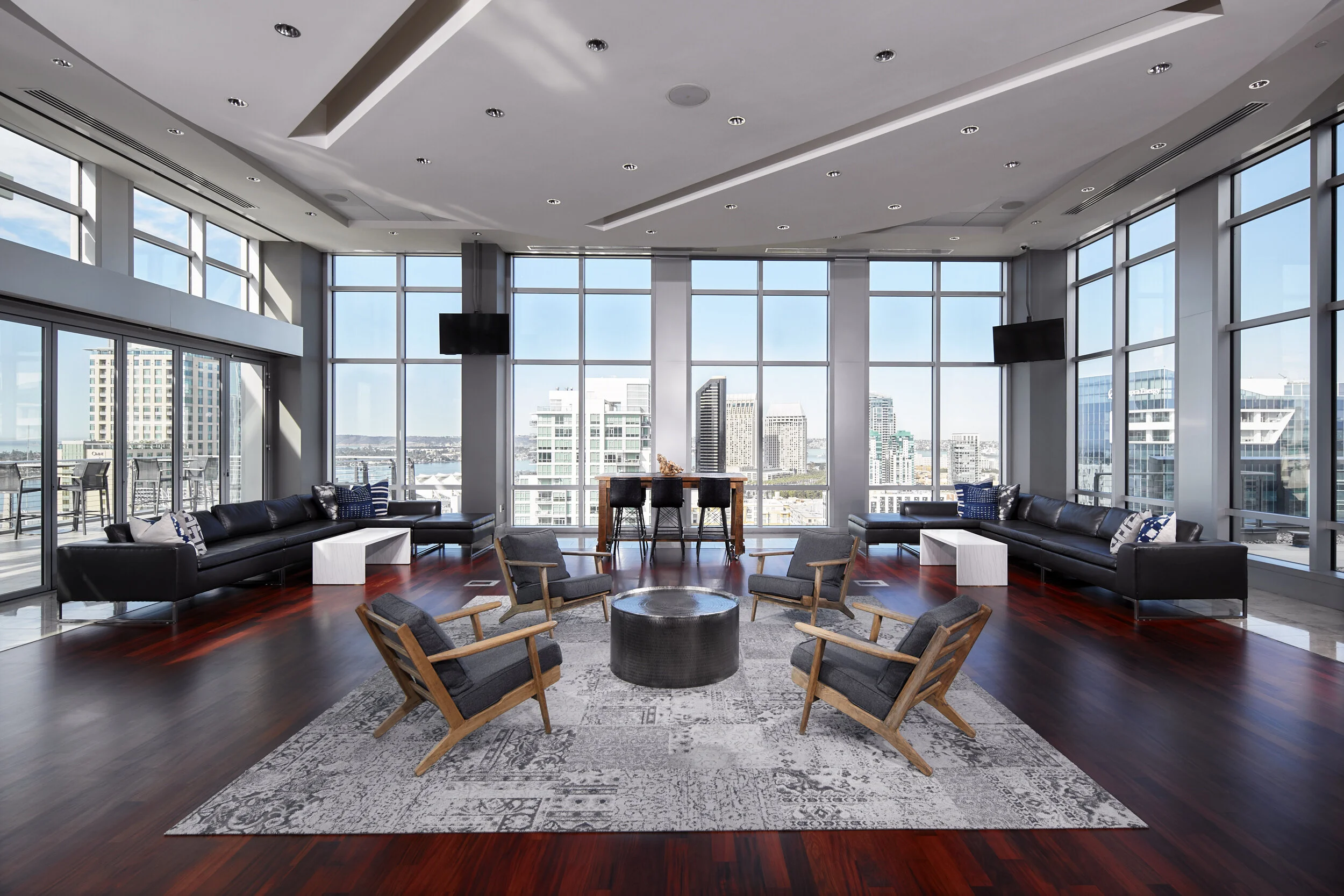 Diamond View Tower rooftop, San Diego, California