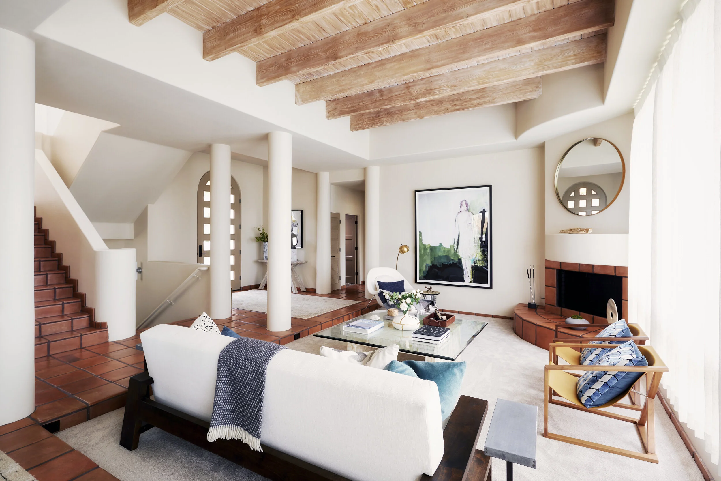 Custom home interior, Escondido, California
