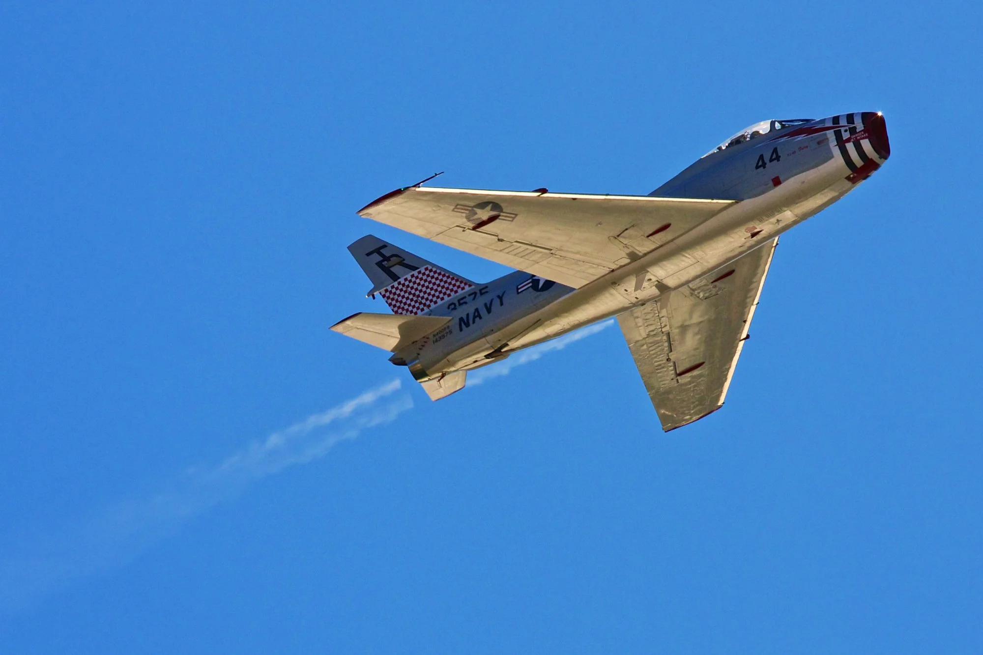 FJ2 Fury at the Centennial of Flight airshow, San Diego, California