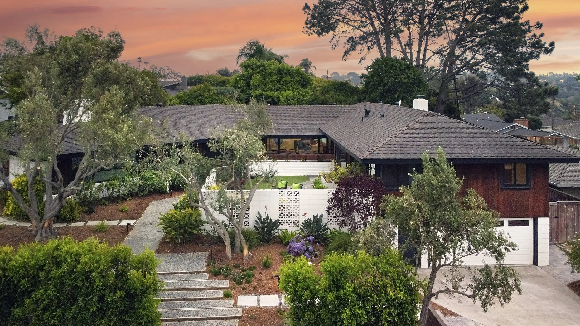 Custom Home Elevation, Point Loma, California