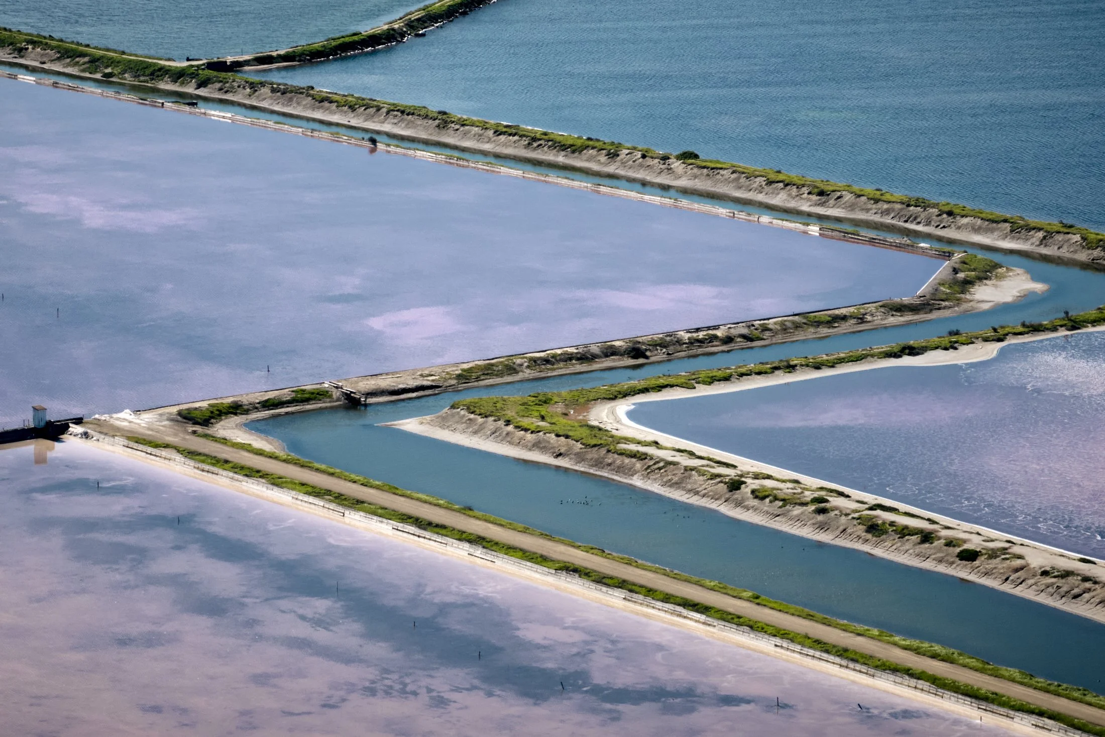 South Bay Salt Works Drone Photography, San Diego, California