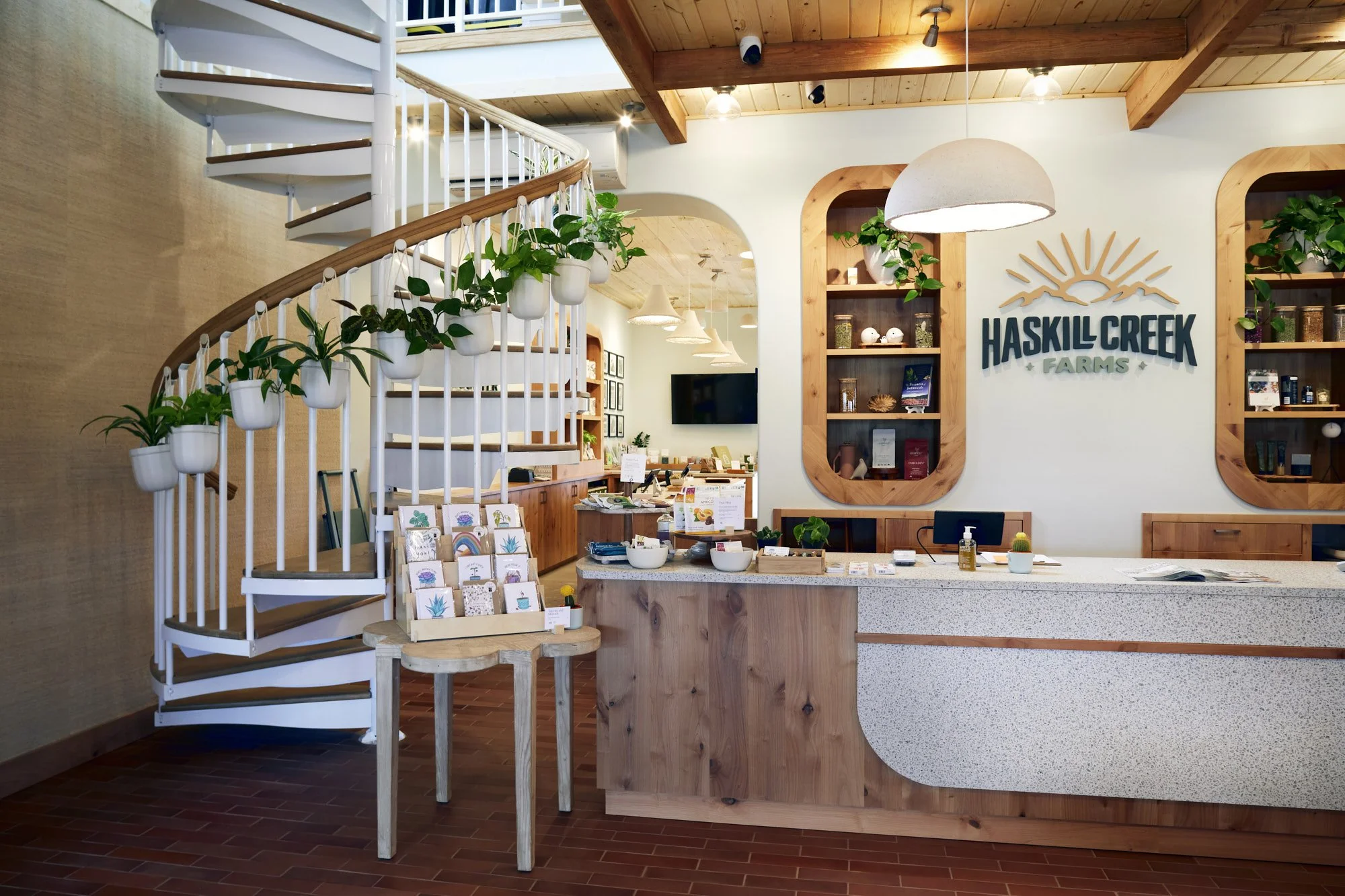 Haskill Creek  Farms dispensary, Carrie Chisholm retail design, Whitefish, Montana
