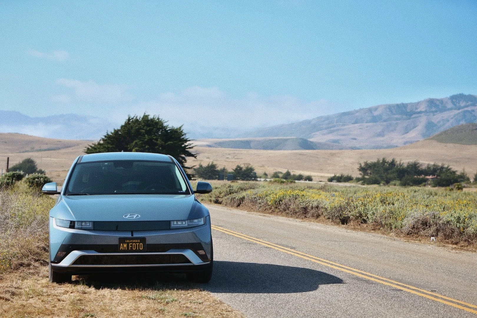 Hyundai Ioniq 5 near the Central Coast