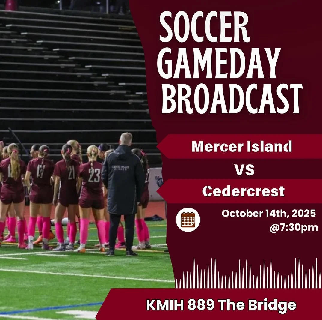 Tune in to KMIH 889 at 7:30pm tonight as our students bring you a live broadcast for the girls soccer game against Cedercrest! ⚽️⚽️🔥🔥

#BestHighSchoolRadioStation #RadioAwards #SchoolRadio #HighSchoolRadio #RadioWinners #ProudMoment #NationalRecogn
