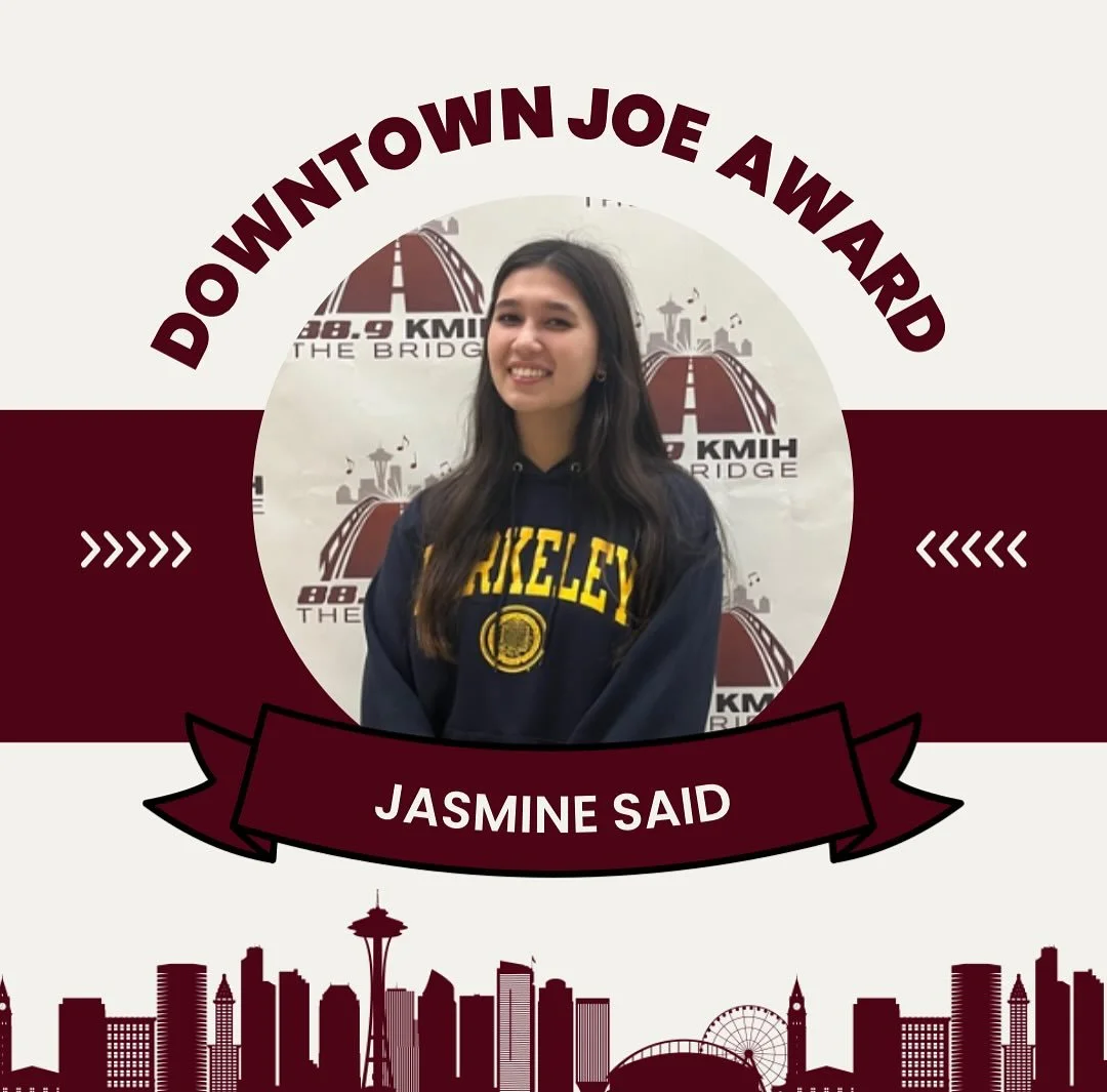 Congrats to Jasmine for winning the Downtown Joe Award! She&rsquo;s put in a lot of hard work creating amazing content and has been an active part of our volleyball broadcasts. Even though she&rsquo;s only in Advanced Radio, she&rsquo;s really showca