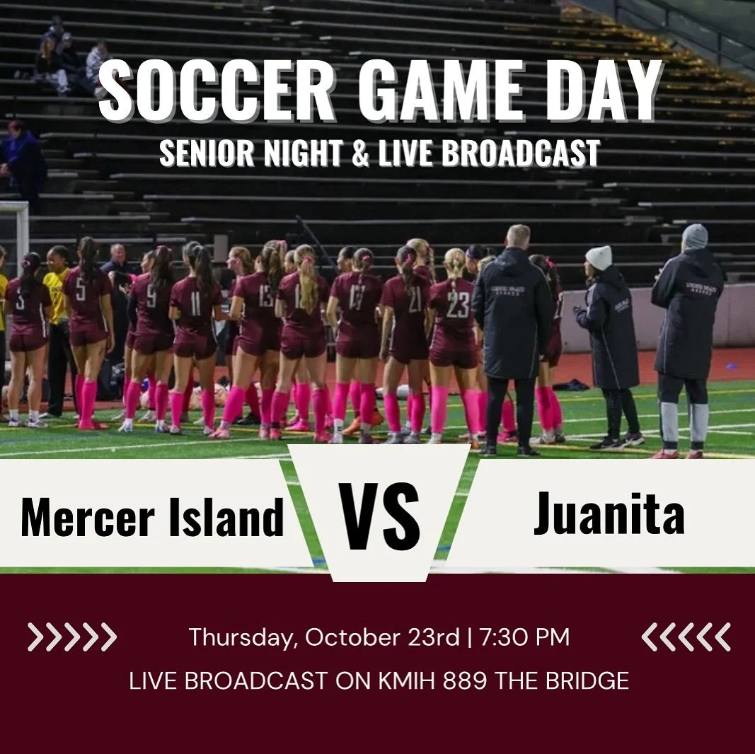 Listen to KMIH 889 as our students bring you a live broadcast on the girls soccer game at 7:30pm against Juanita!! Our broadcasters will be celebrating the seniors on the girls soccer team tonight. ⚽️🏟️

#livebroadcast #sports #soccer #broadcast #ga
