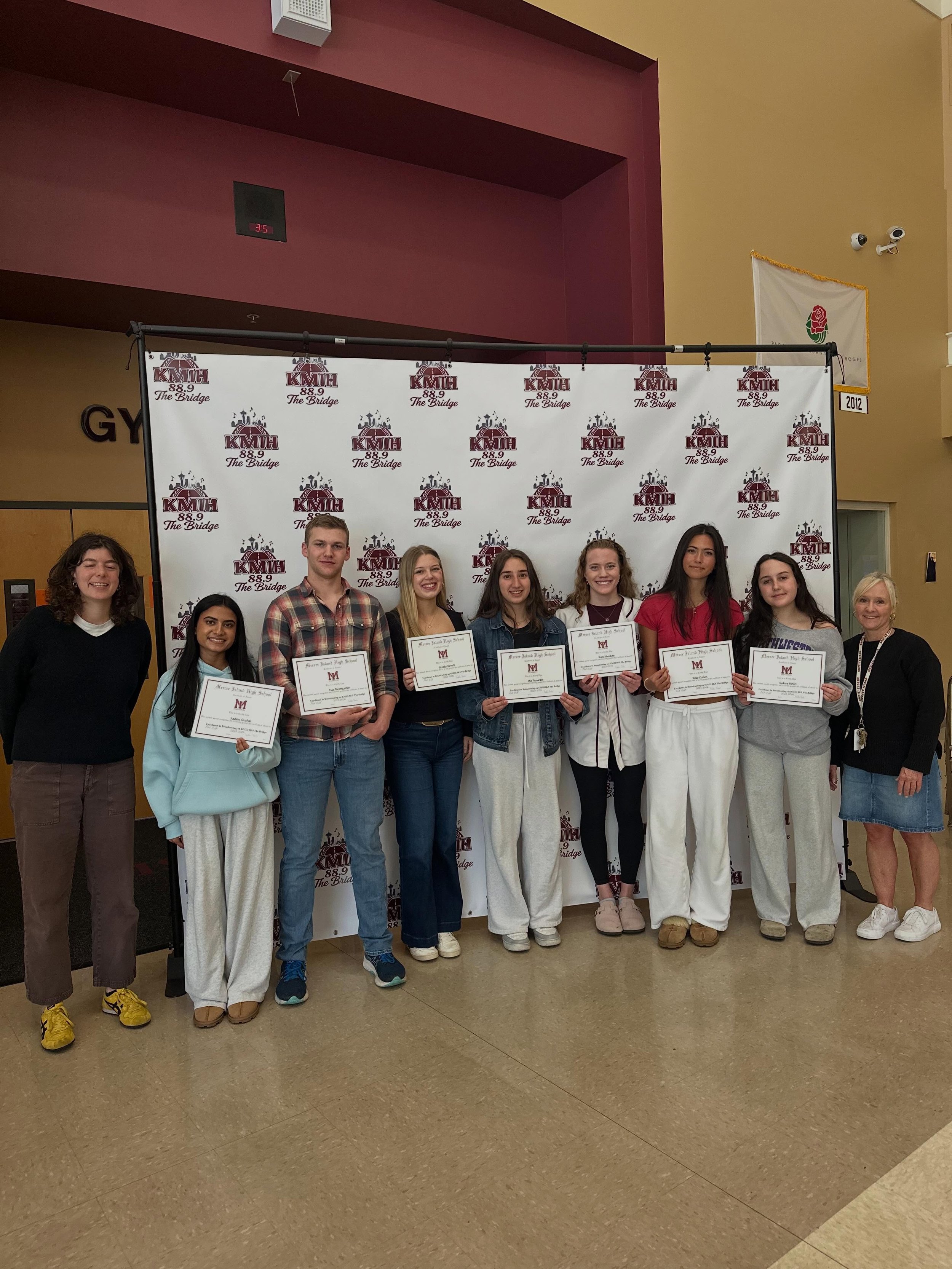 Yesterday, we celebrated all of our radio seniors &mdash; the Class of 2026. 🥳🥳 This group has truly transformed our station and leaves behind a lasting legacy that will continue to shape our program for years to come.

Throughout their time in the