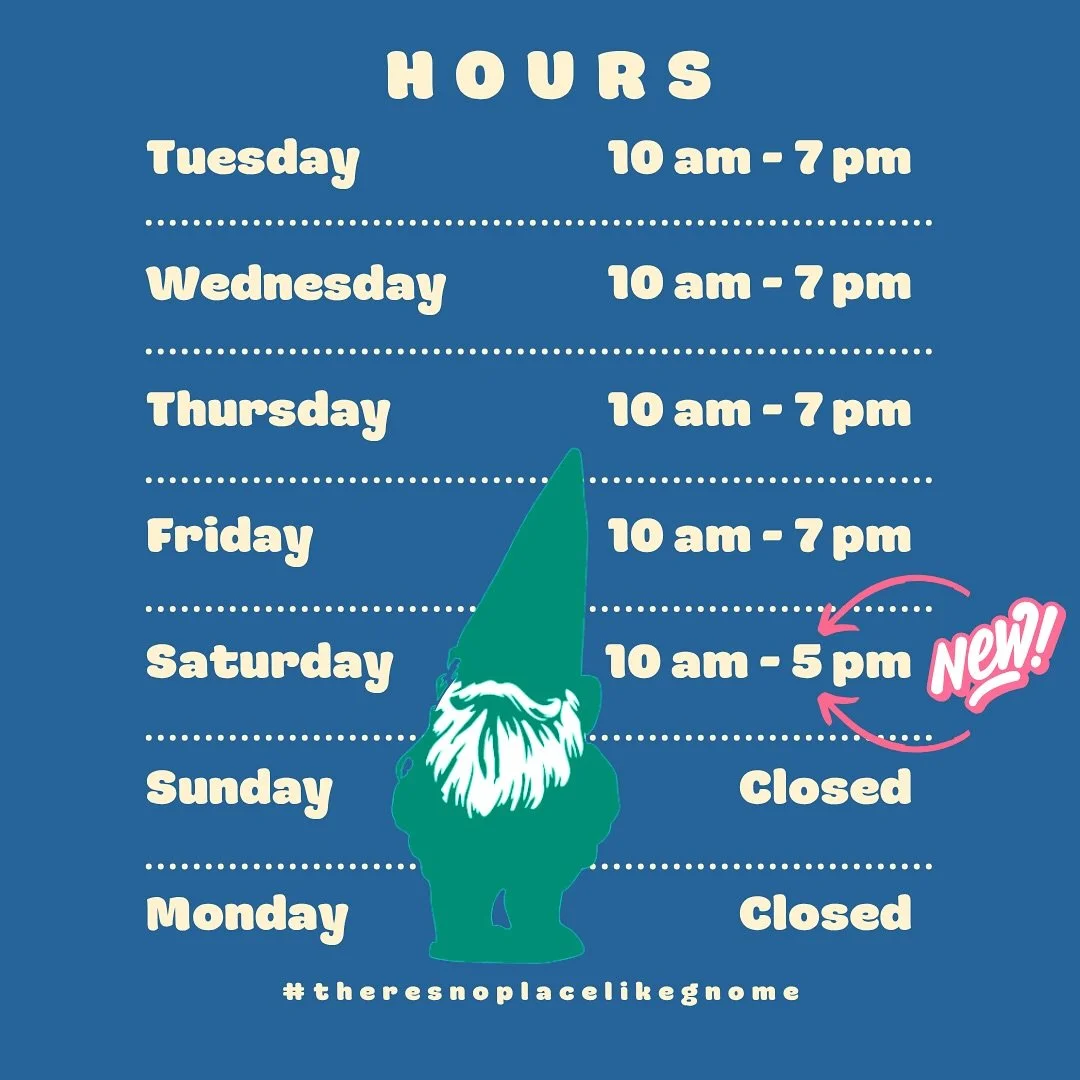 Peep our new Fall/Winter hours 👀🍂❄️