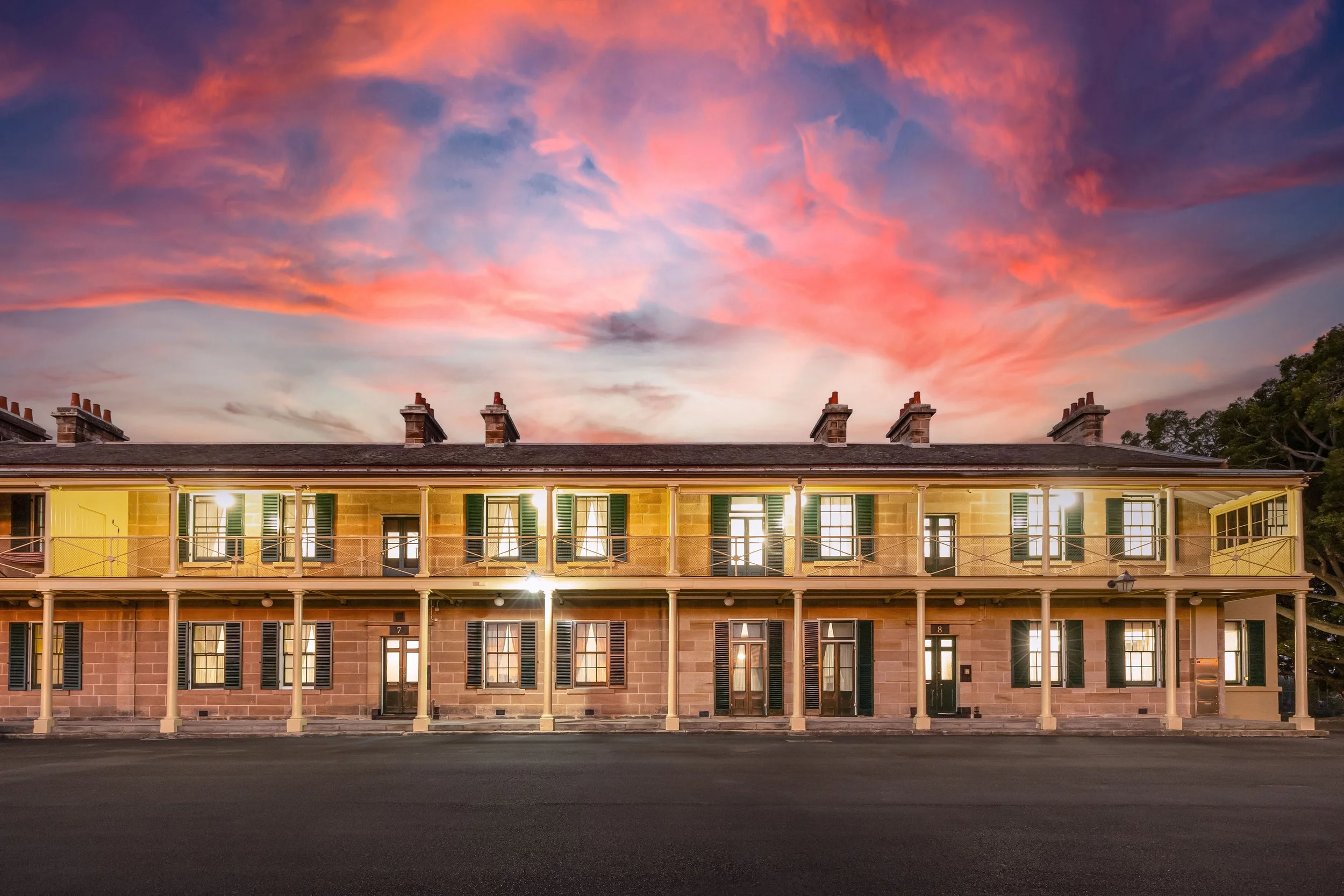 Victoria Barracks Facade