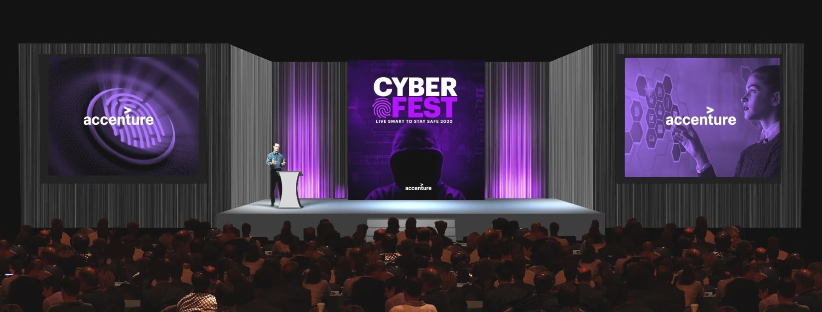 CyberFest 2020 Digital Signage