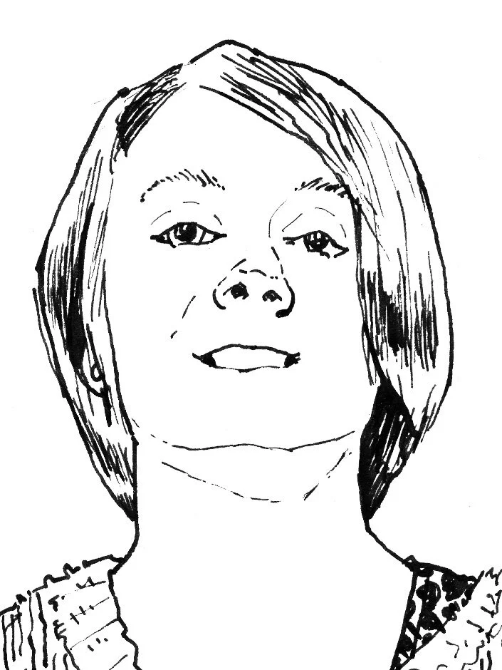 A portrait of one of the young editors of Early Harvest magazine Issue 6, 2017.