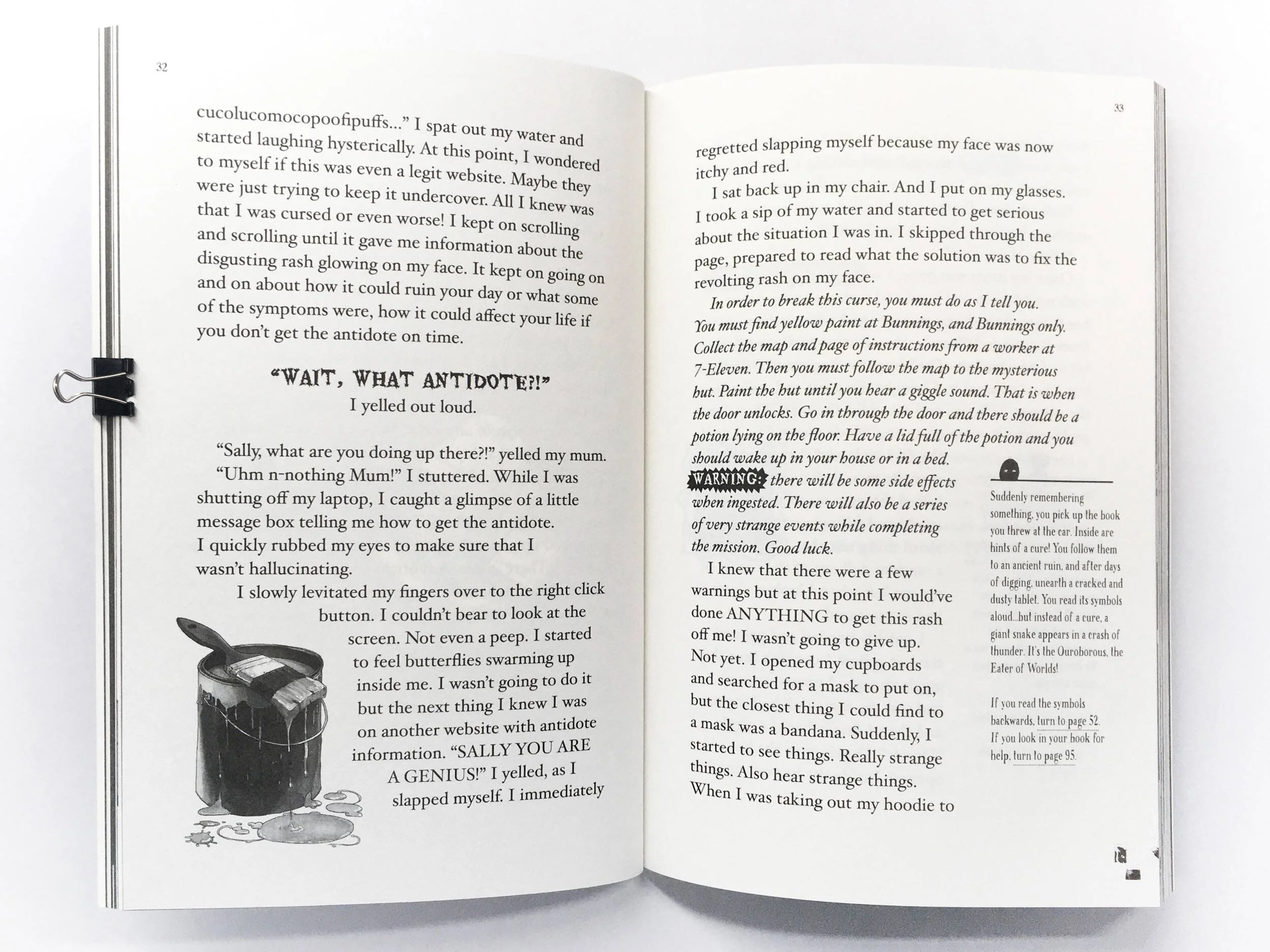 'The Rash', written by Sakina Jafari, illustrated by Simon O'Carrigan, in 'The Sound Of The Dark' 