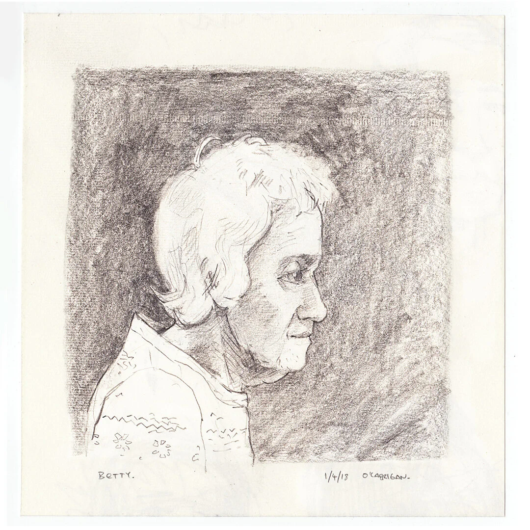 A portrait illustration by Simon O'Carrigan. (Copy)