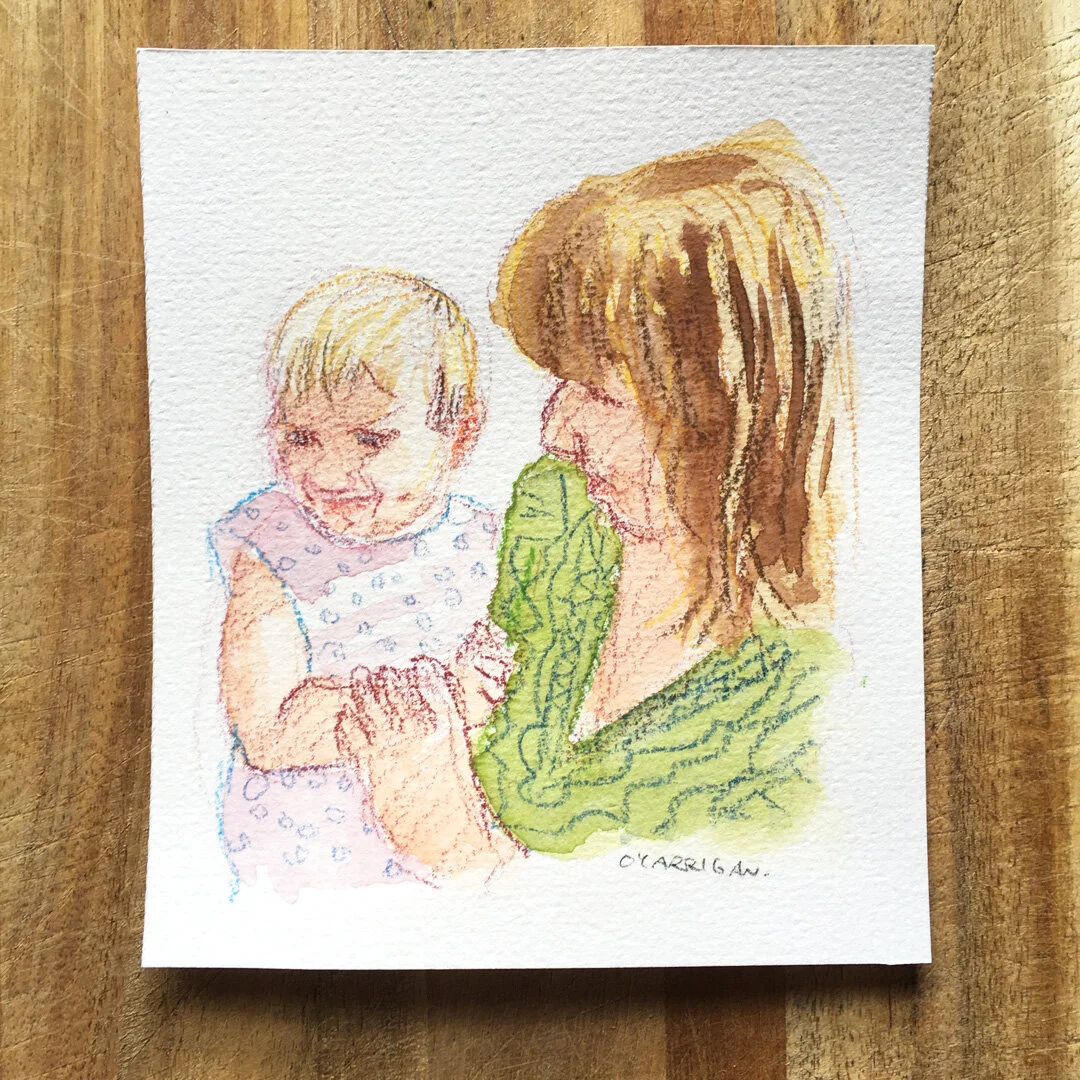 A portrait illustration by Simon O'Carrigan. (Copy)