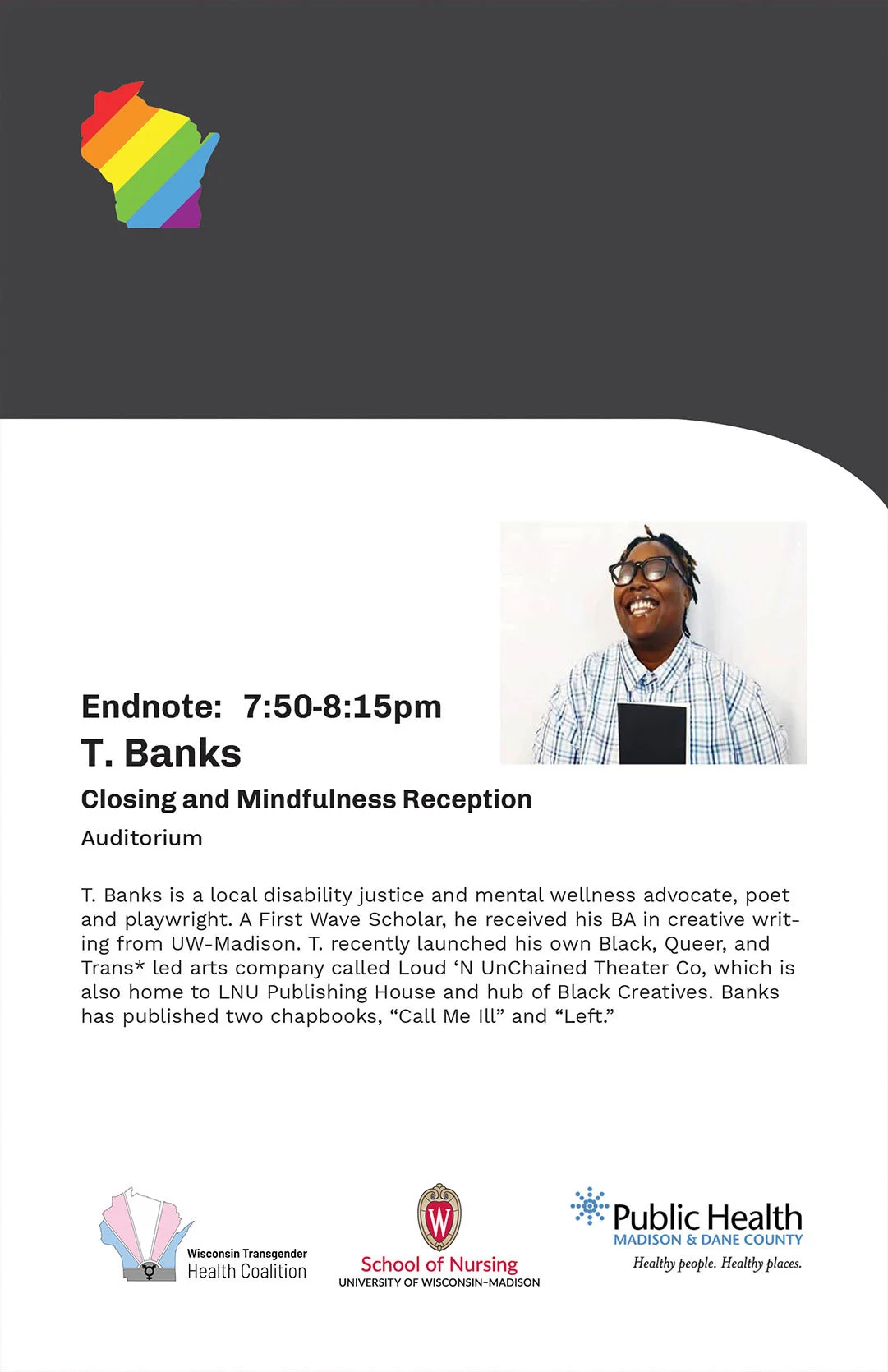  The event included a keynote speaker, endnote speaker and five distinctive tracks. I provided design, marketing and social media support, on top of photography. 