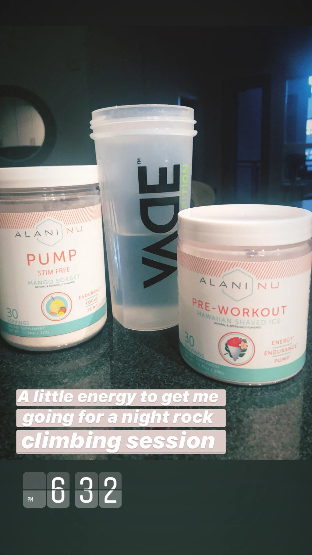 6PM - 1/2 Scoop of Pre-Workout