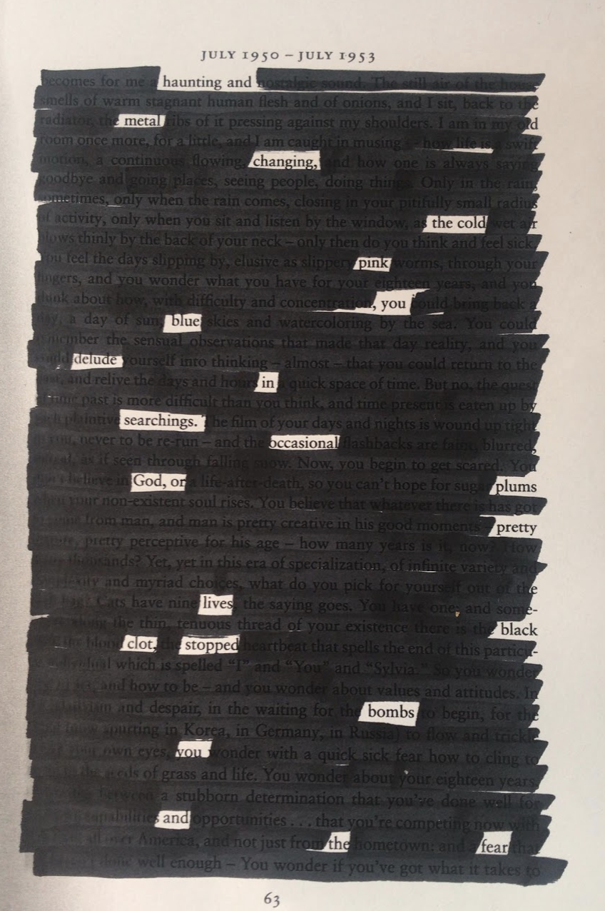 erasure poem