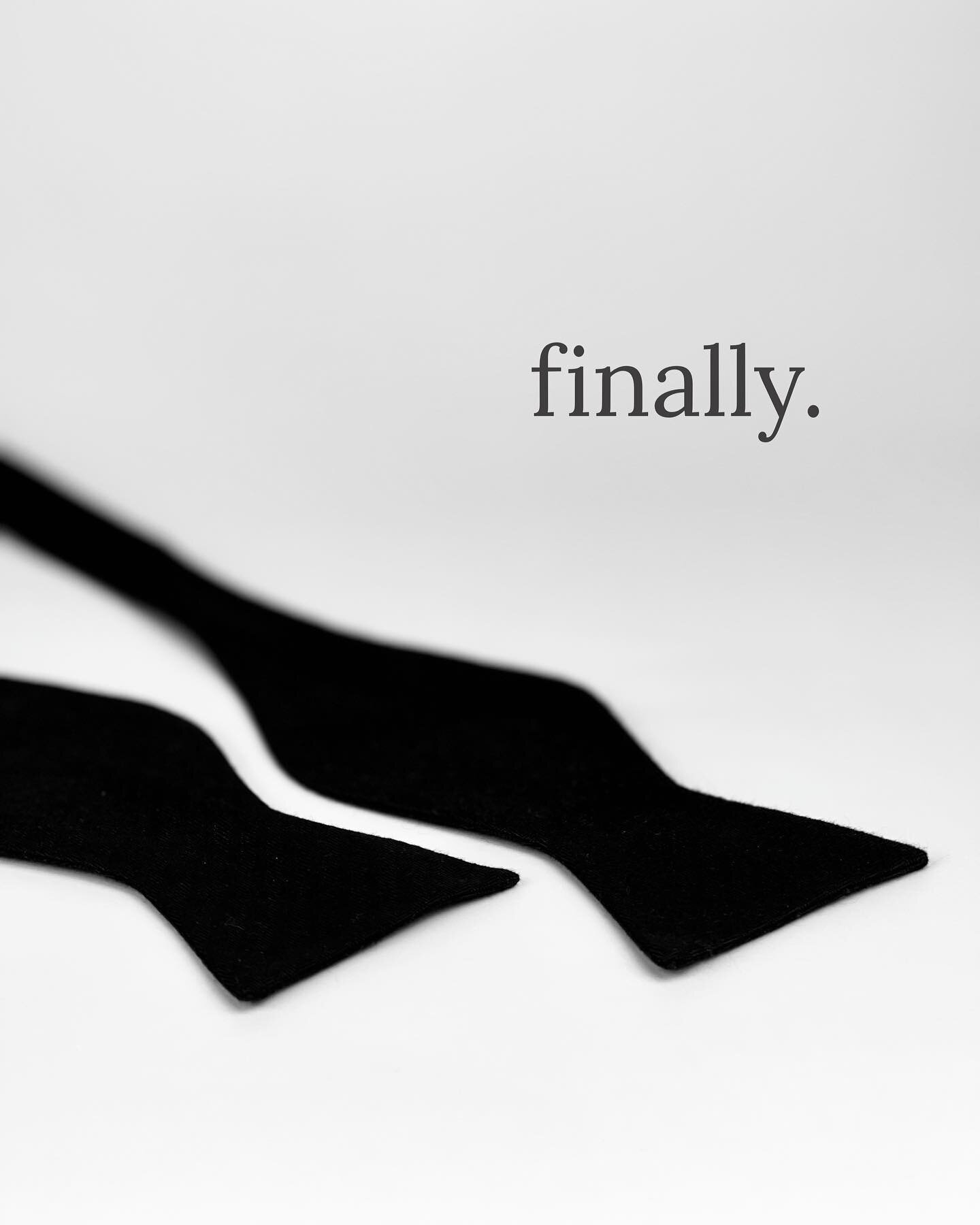We know you&rsquo;ve waited long enough...
&mdash;
#comingsoon #brotherhoodties #brotherhoodappco #brotherhoodappco #ties #necktie #blacktie #bowties #finally #smallbusiness #supportsmallbusiness #smallbusinessowner #jwshop #jwgifts #jwgiftideas #jws