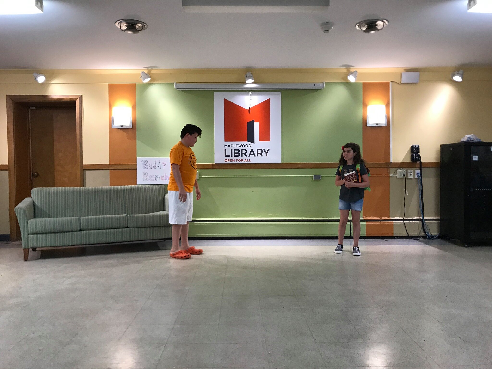 Maplewood Library Children's Room, September 2019