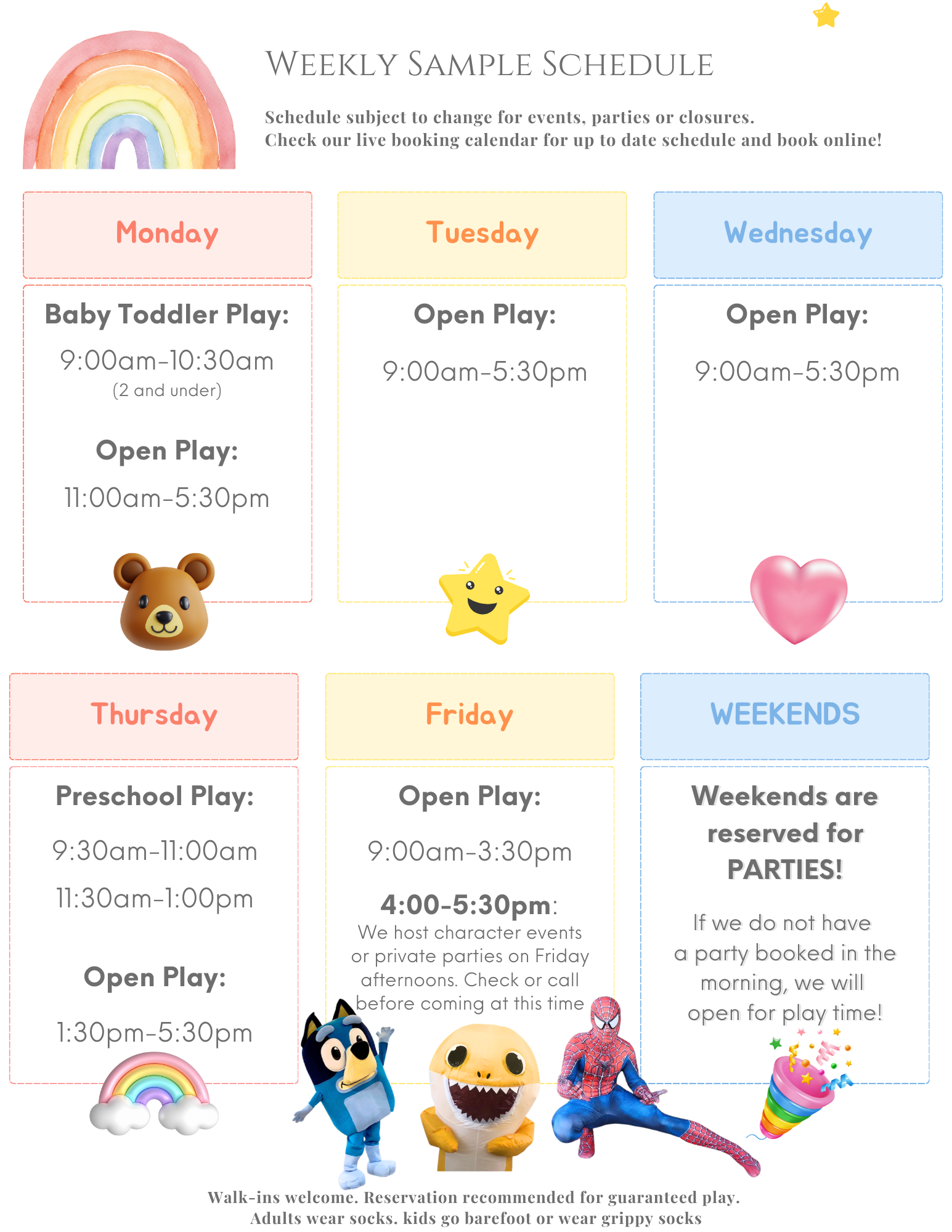 Open Play — The Playhouse Brentwood