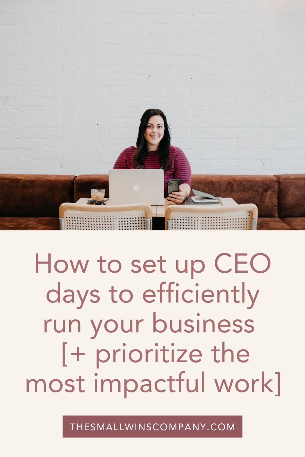 How to set up CEO Days - The Small Wins Company
