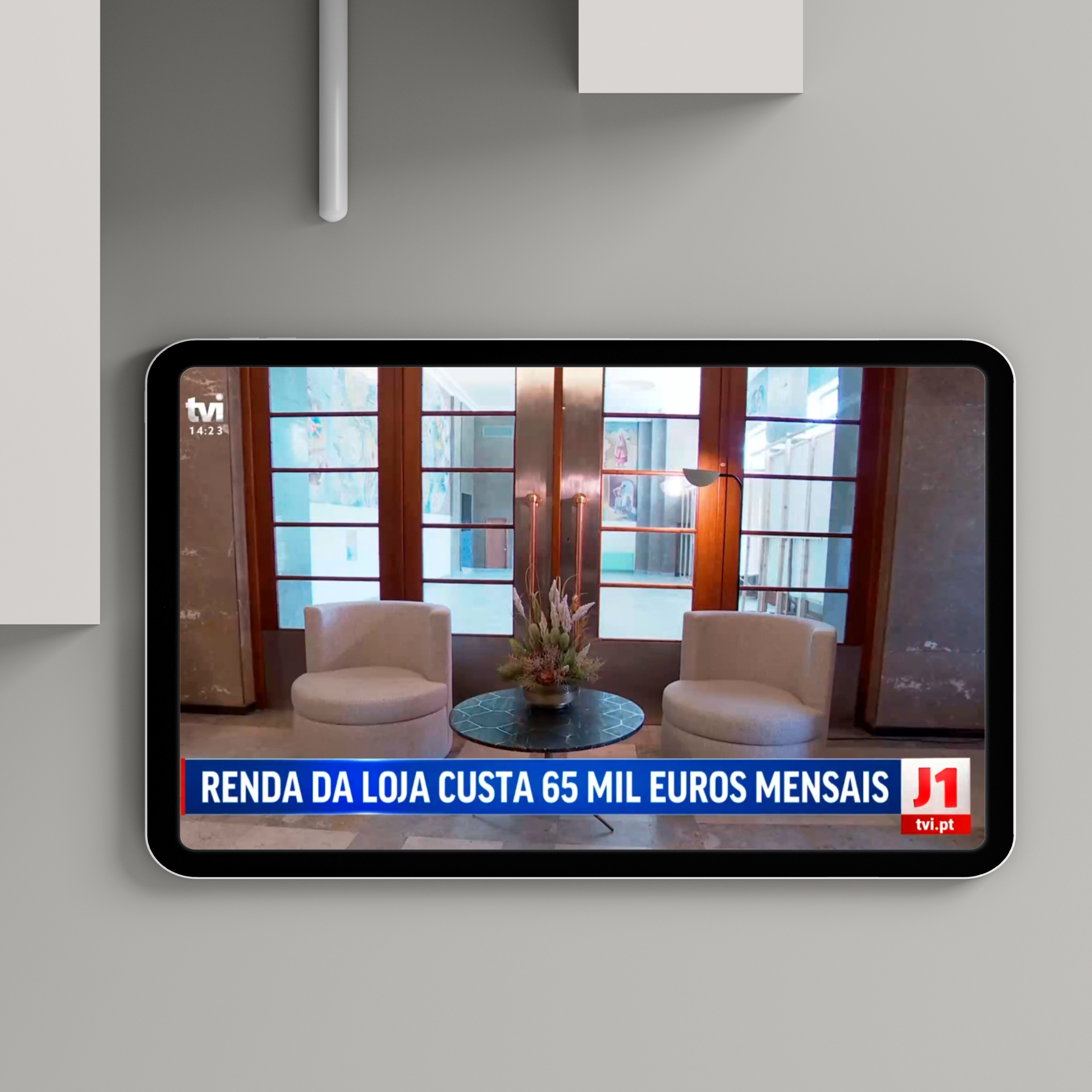 Paulo Antunes Furniture On Portuguese National Television
