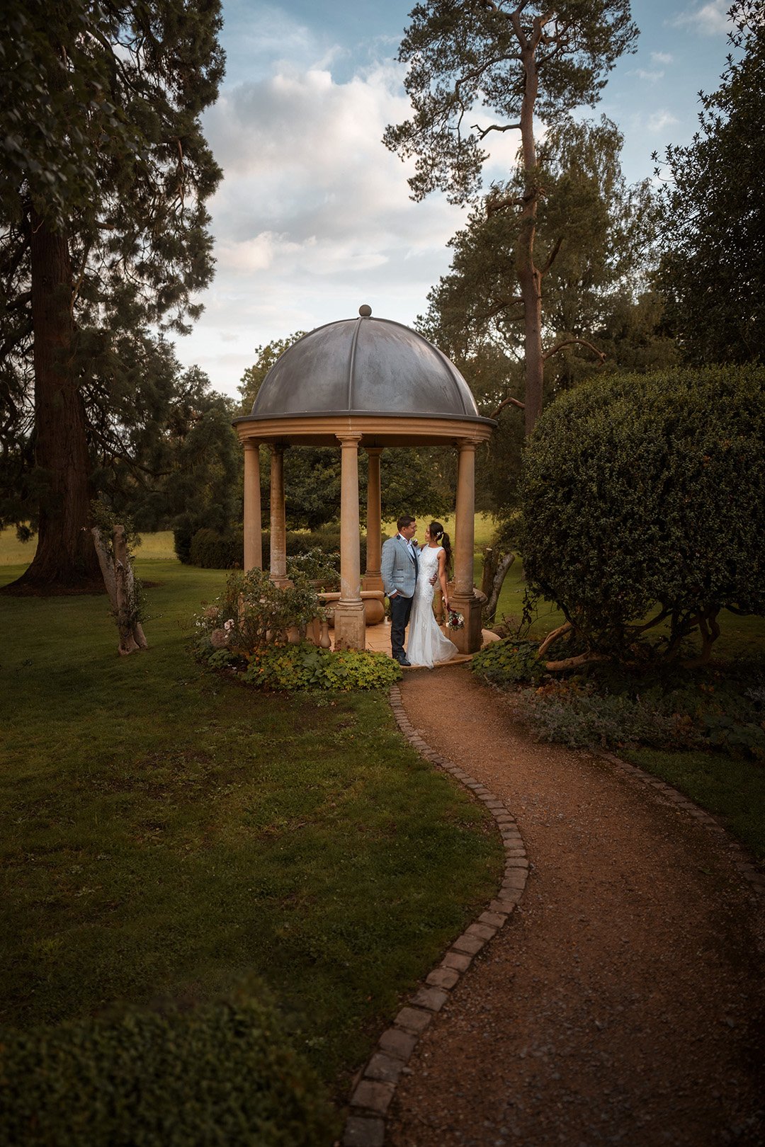  Bride and Groom at Kilworth House - Kilworth House Wedding Photography - Luxury Wedding Photographer PhotoJMO 