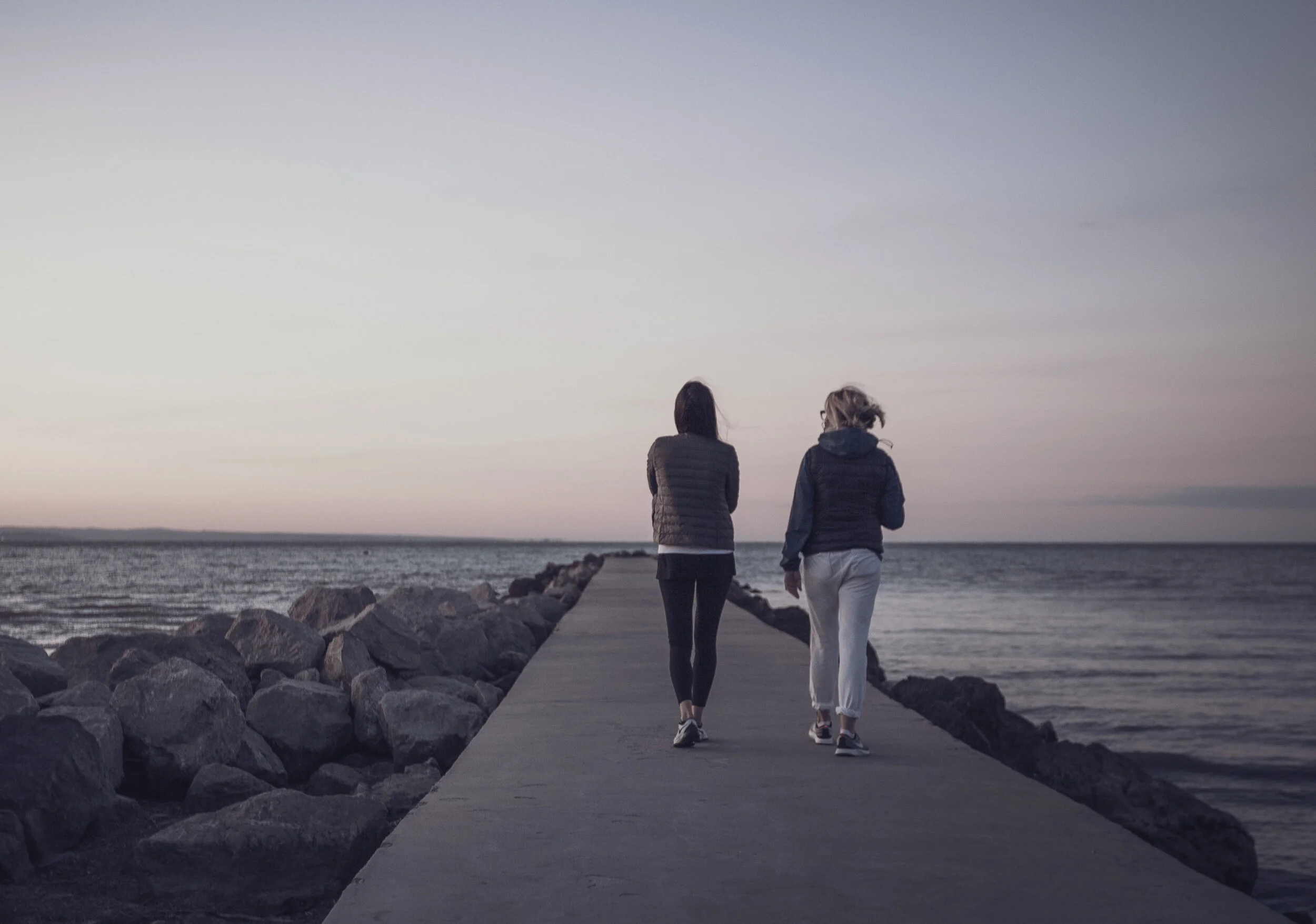 side by side through: