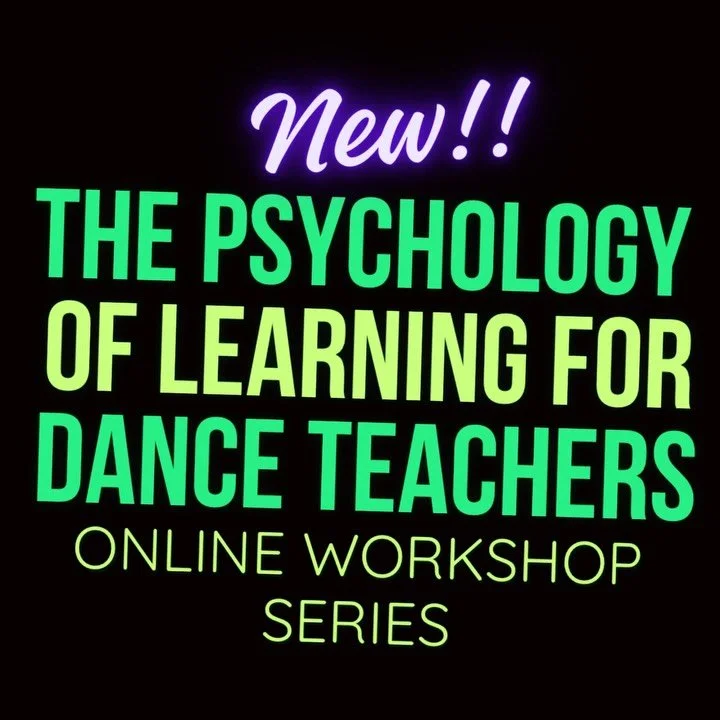 Coming soon! 👀

For social dance teachers who don&rsquo;t want their students to get stuck, give up, or become a copy+paste version of themselves. 

Don&rsquo;t just teach a set of moves anymore. That system doesn&rsquo;t work for most learners, and