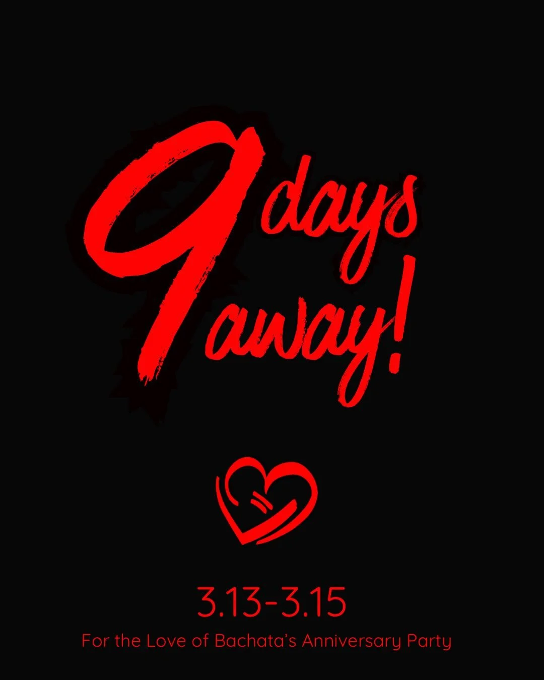 9 DAYS AWAY! 💋

We&rsquo;re celebrating our 13th anniversary on Friday the 13th at @alleghenyrivertrailpark! I&rsquo;ll be teaching a mini-lesson for our beginners followed by 3 hours of social dancing, friends, and fun. 

But the fun continues!! 

