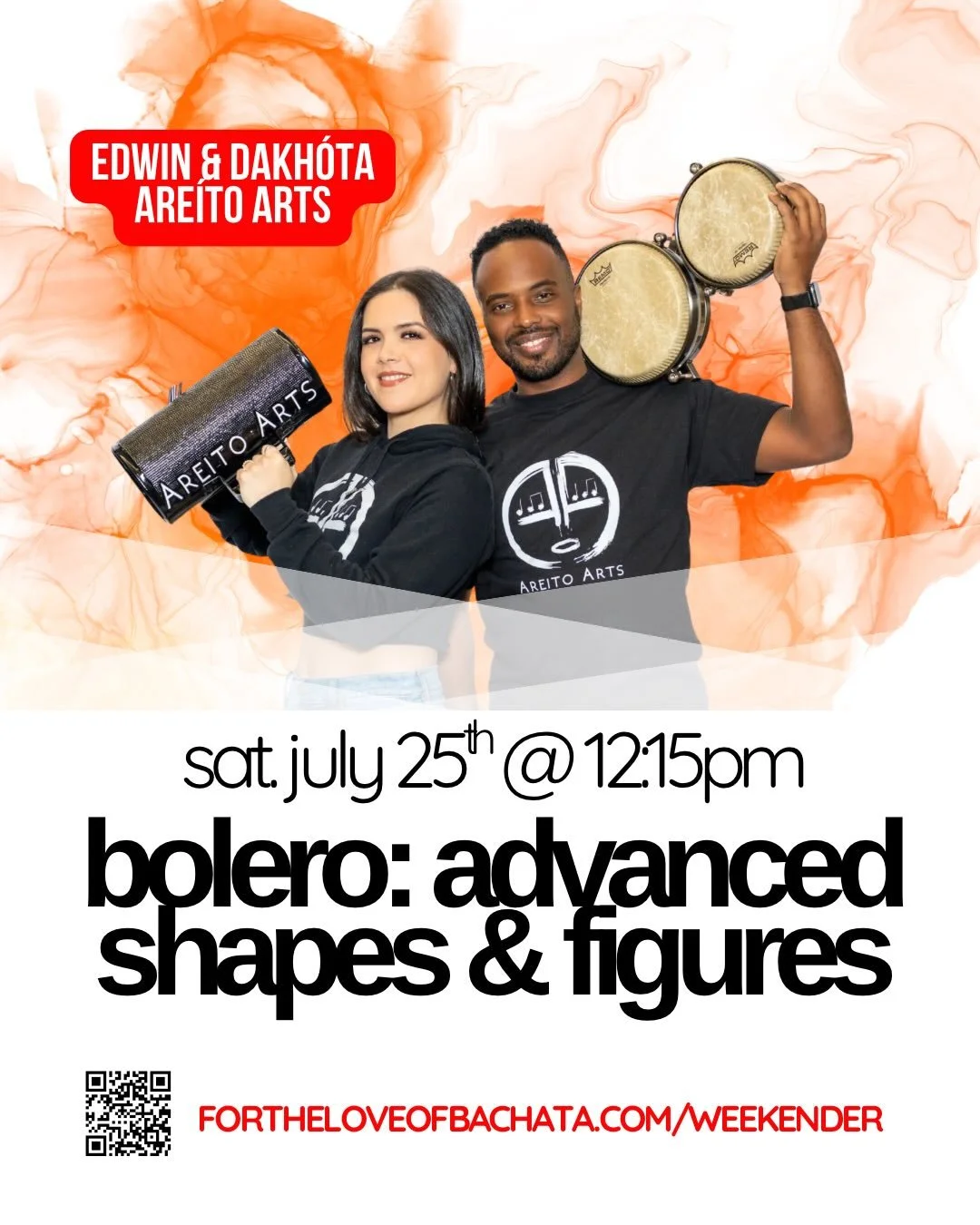 Bolero is a romantic music and partner dance that will put a dreamy look on your face. 😍

With origins in Cuba, it spread to the rest of the Caribbean, South America, New York City, and even back to Cuba, where it would boast several substyles and t