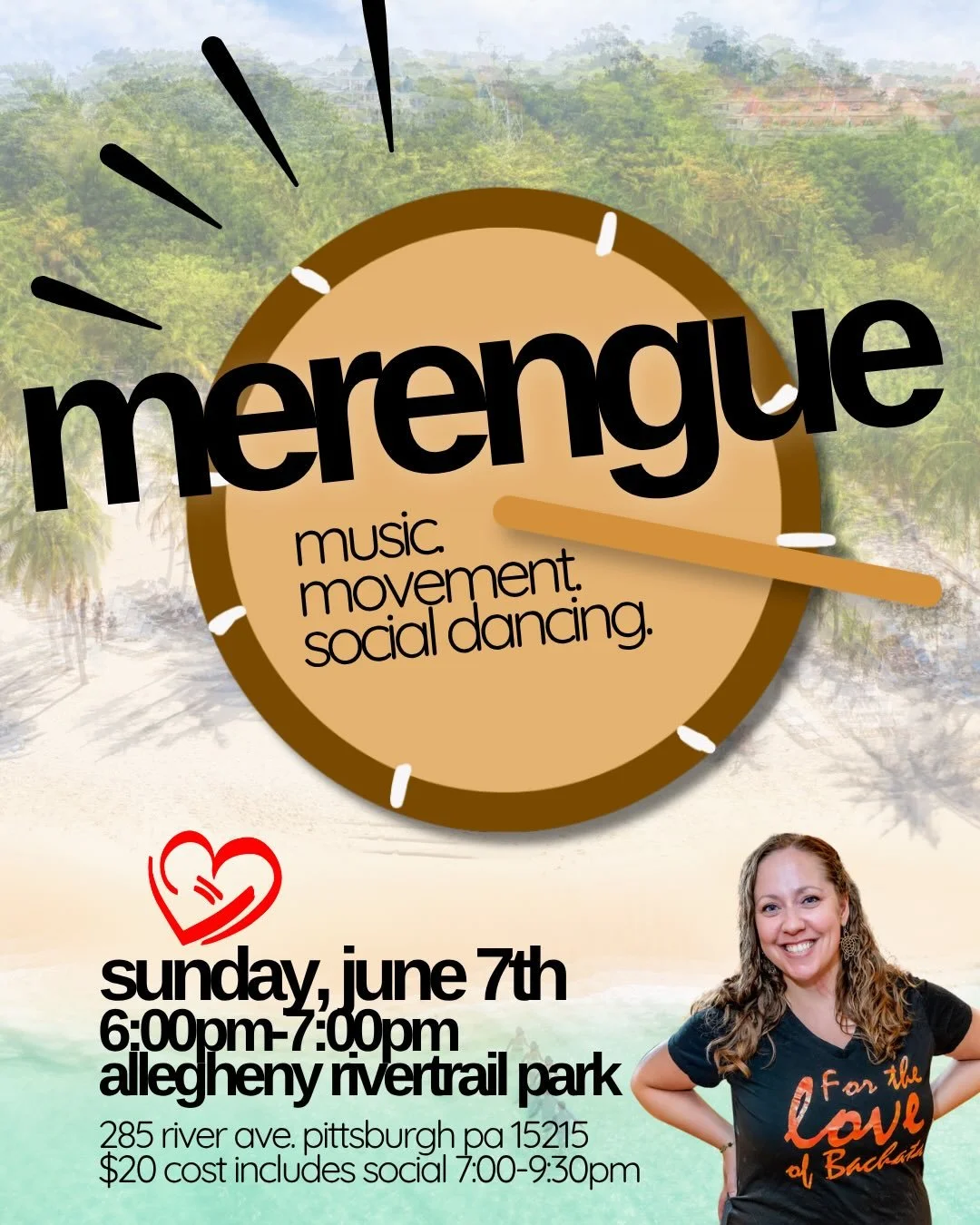 SPECIAL WORKSHOP 🥁

If you&rsquo;ve ever wondered&hellip;
&hellip;. What makes Merengue different from Bachata?
&hellip;. What should I be connecting to in the music?
&hellip;. What else can I do besides step in place? 
&hellip;. How do I get my hip