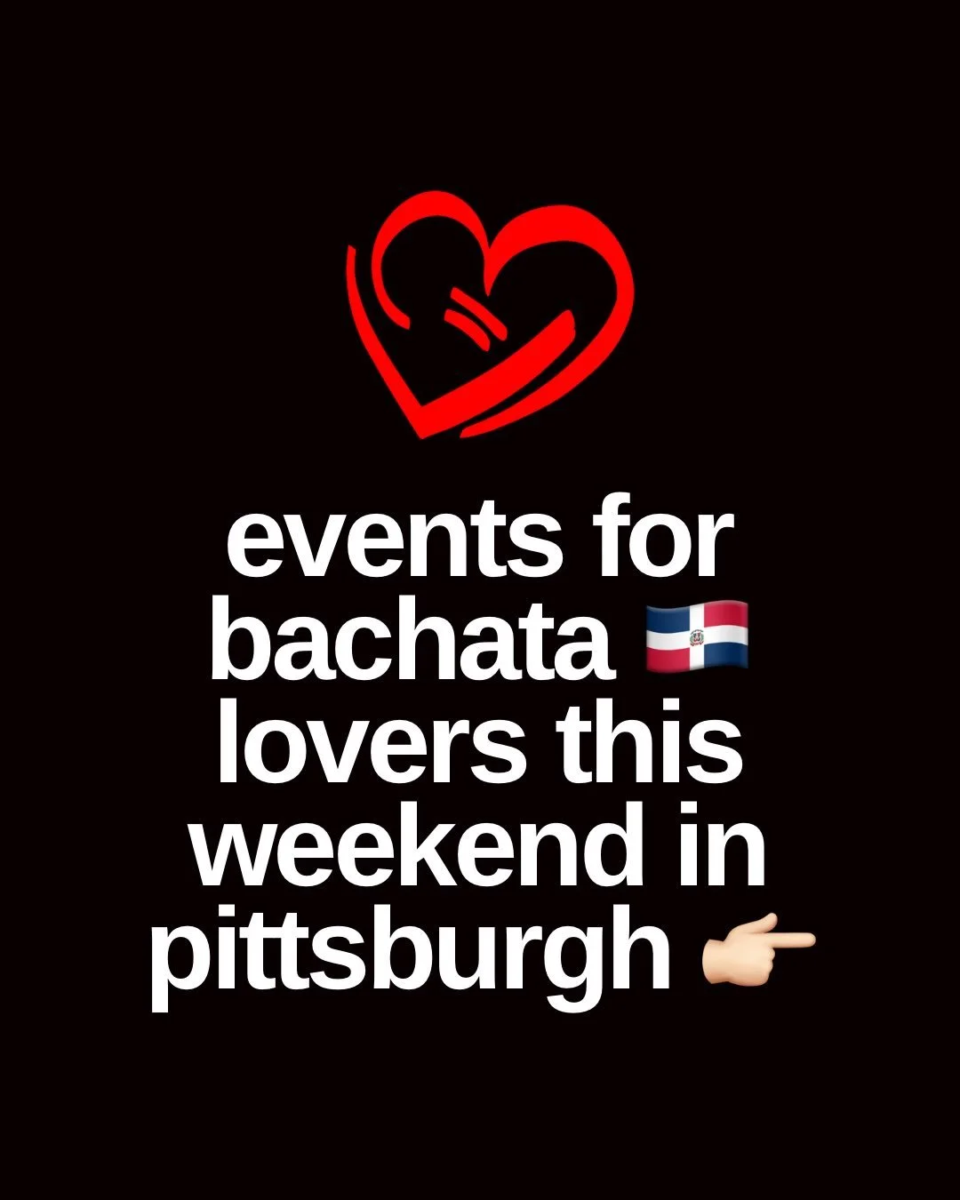 (Plus some clips to convince you why Bolero is an investment in your future happiness!)

Friday:
1) Bolero workshop in collaboration with @apasionado.dance, 7:30pm
2) Casino y Bachata in collaboration with Apasionado Dance and @pghcasineros, 8:30pm-1