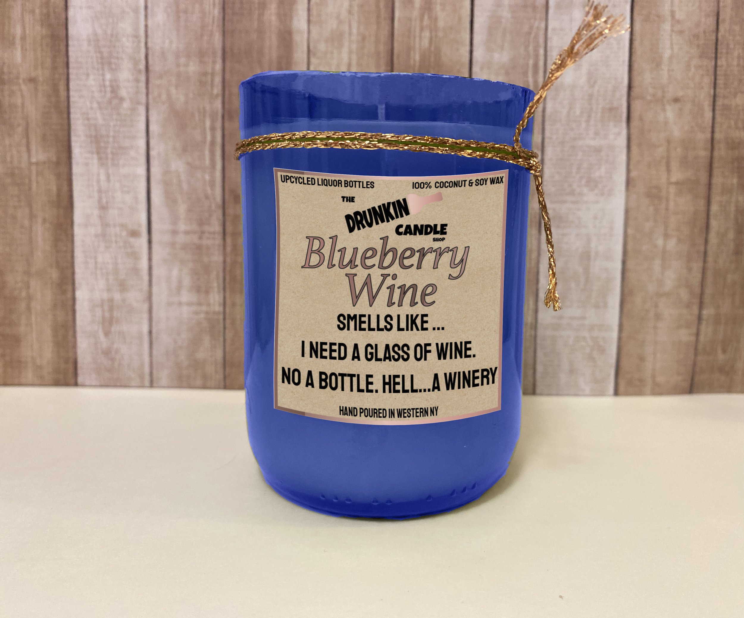 Blueberry 22 oz Jar Scented Candle by American Candle