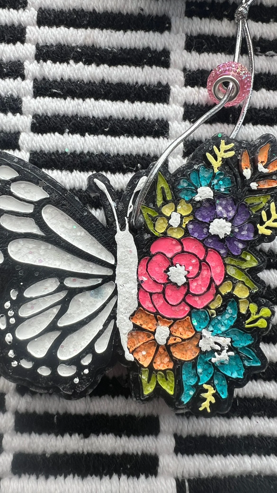 Butterfly with flowers Air Freshener