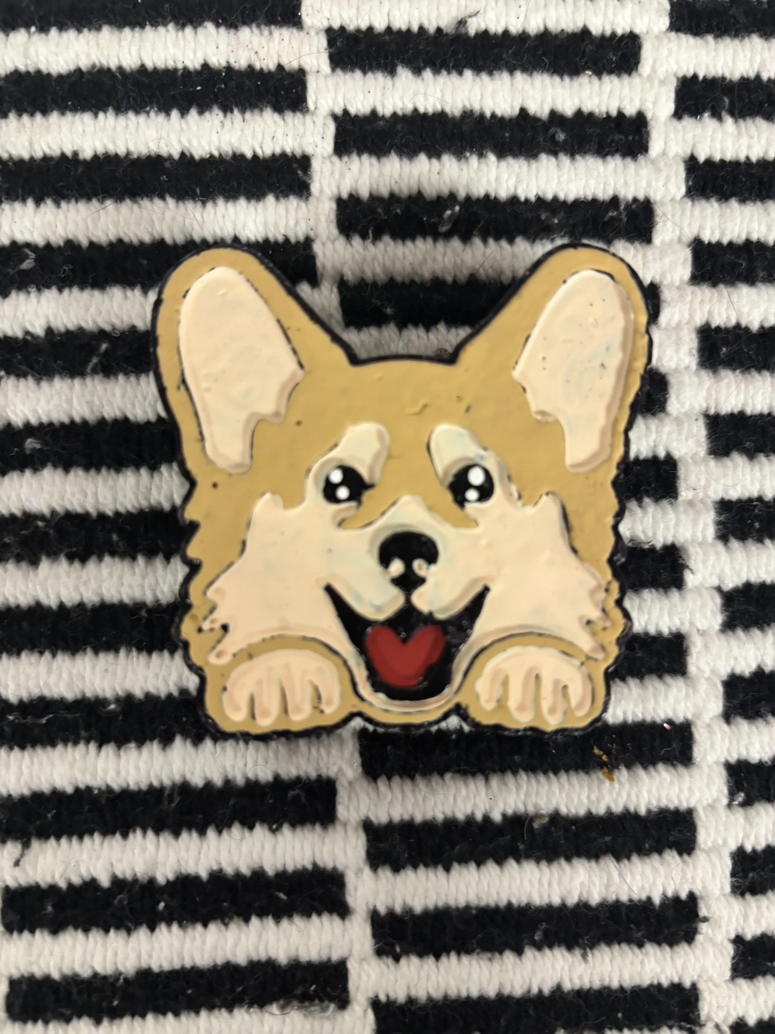 Mini Corgi Face Air Freshener