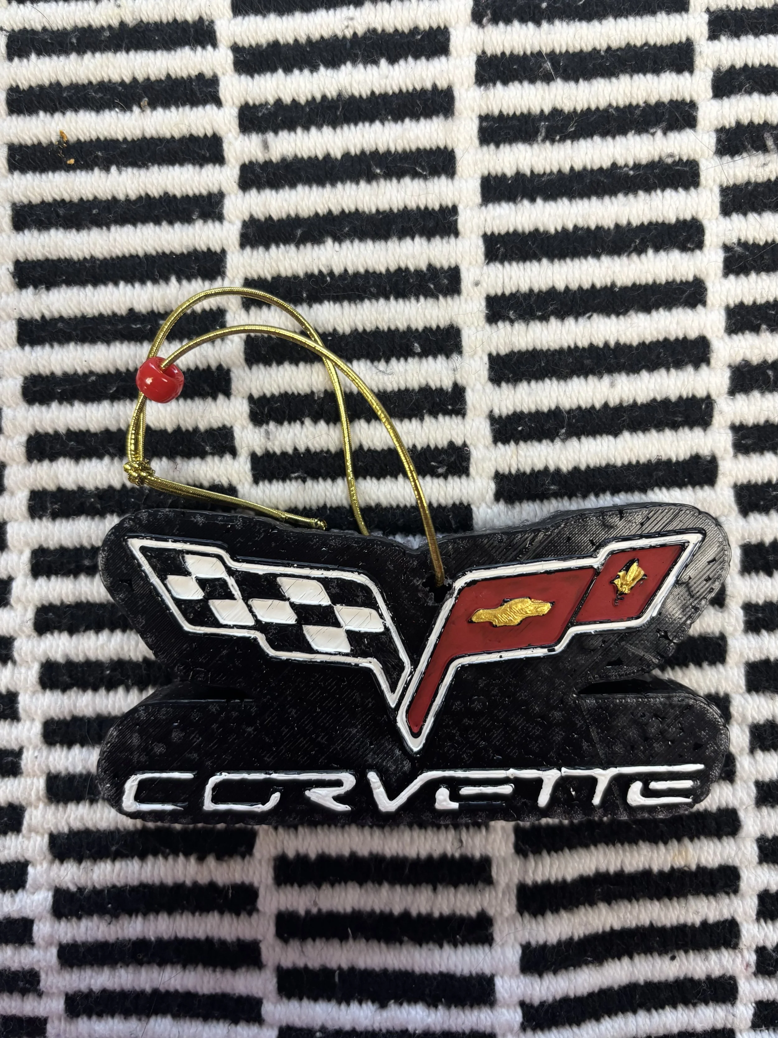Corvette Logo Air Freshener