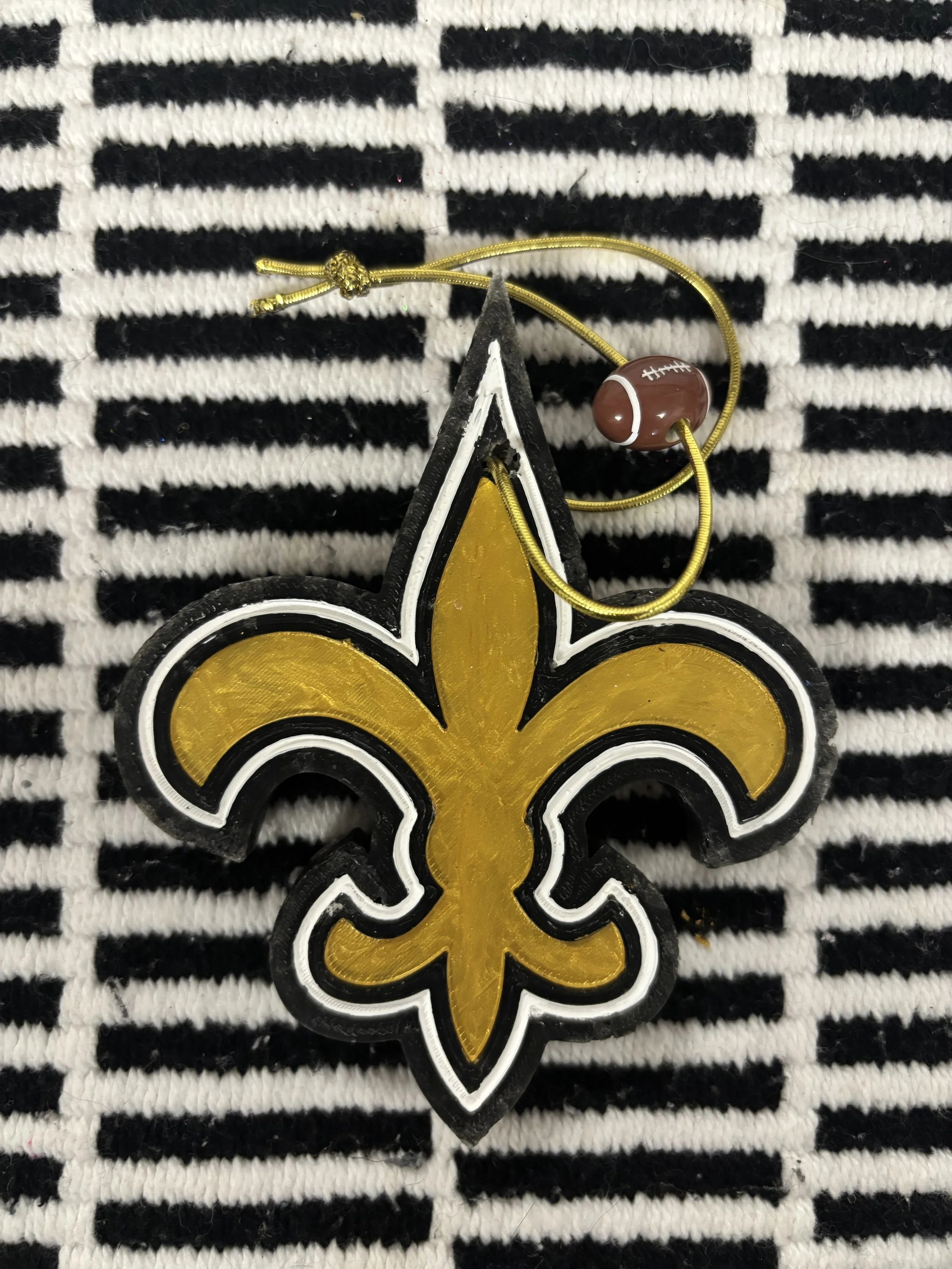 New Orleans Saint Air Freshener