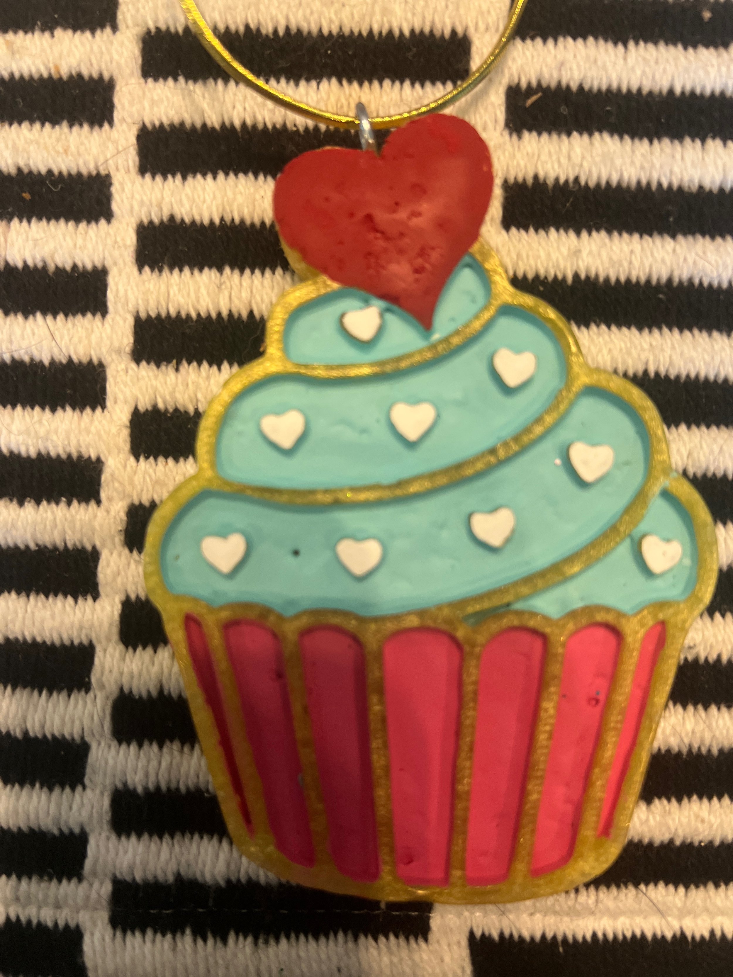 Cupcake with heart Air Freshener