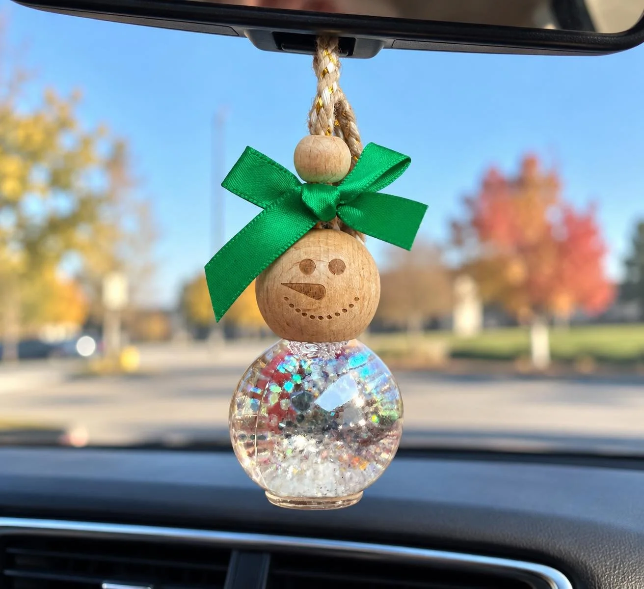 Snowman Car Diffuser