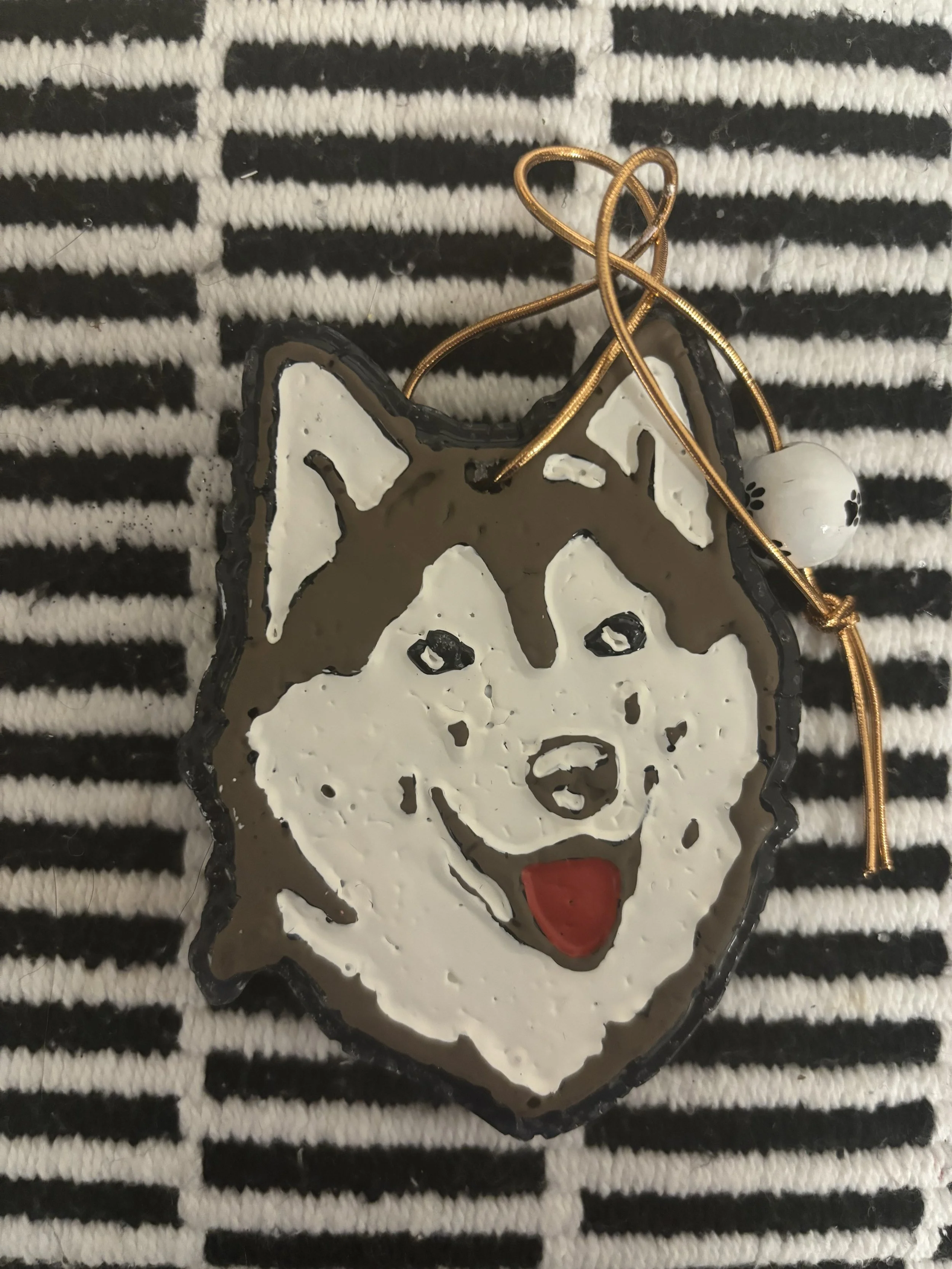 Siberian Husky Dog  Air  Freshener