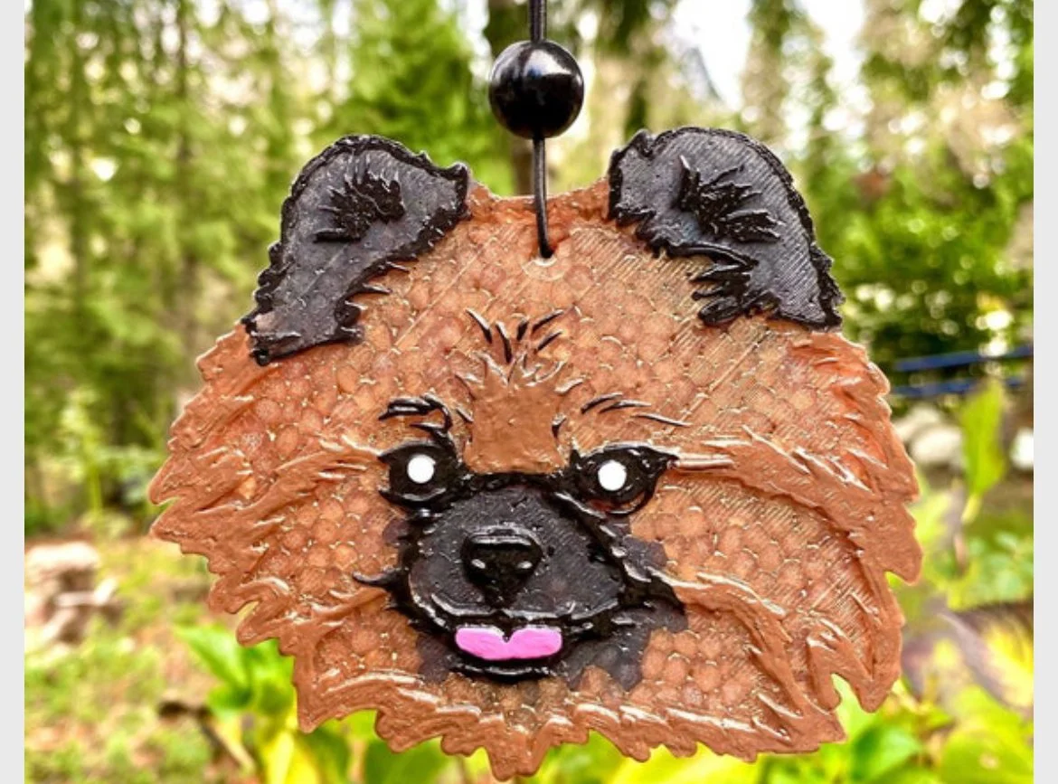 Pomeranian Dog Air fresherner