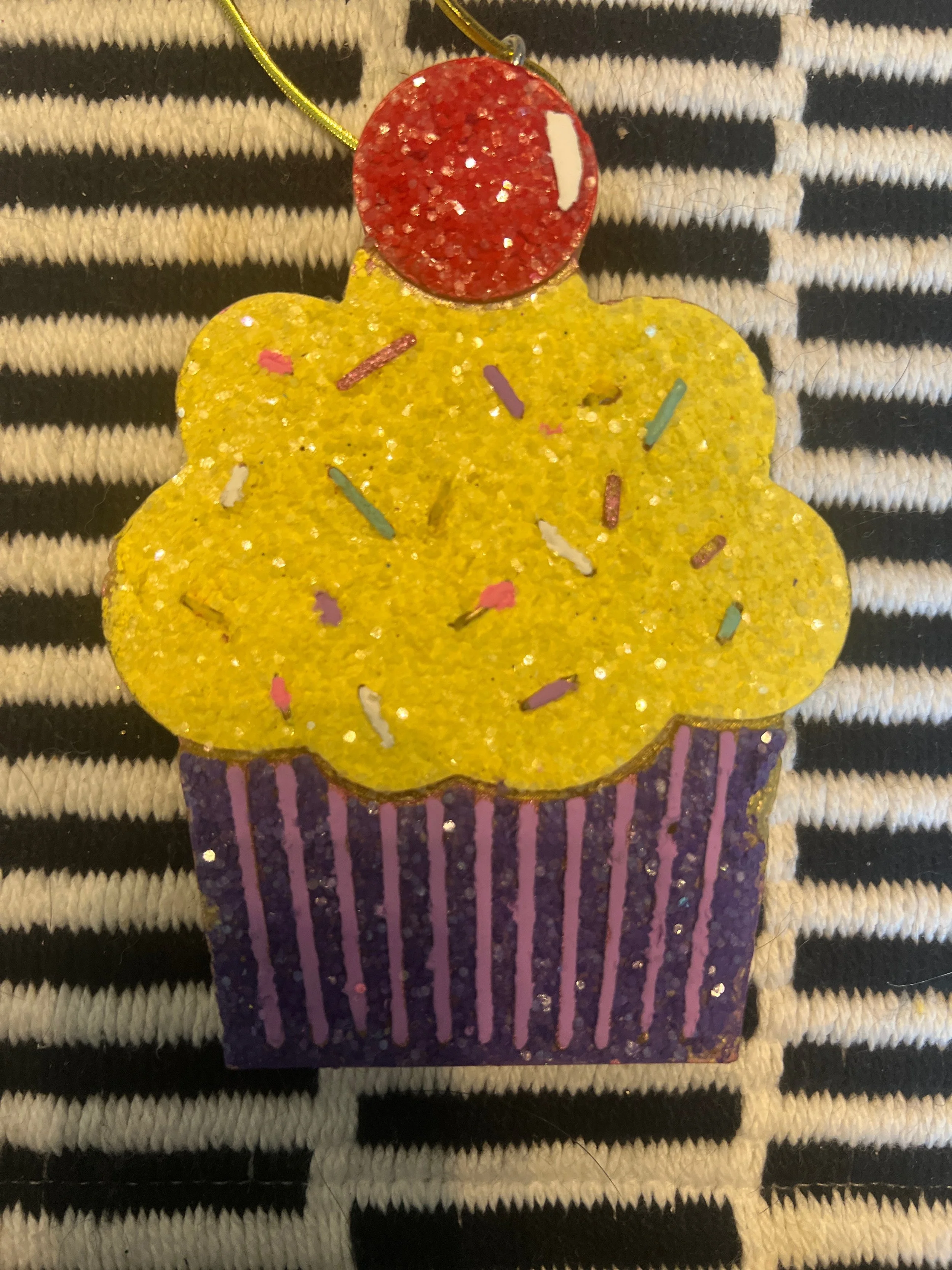 Cupcake with Cherry Air Freshener