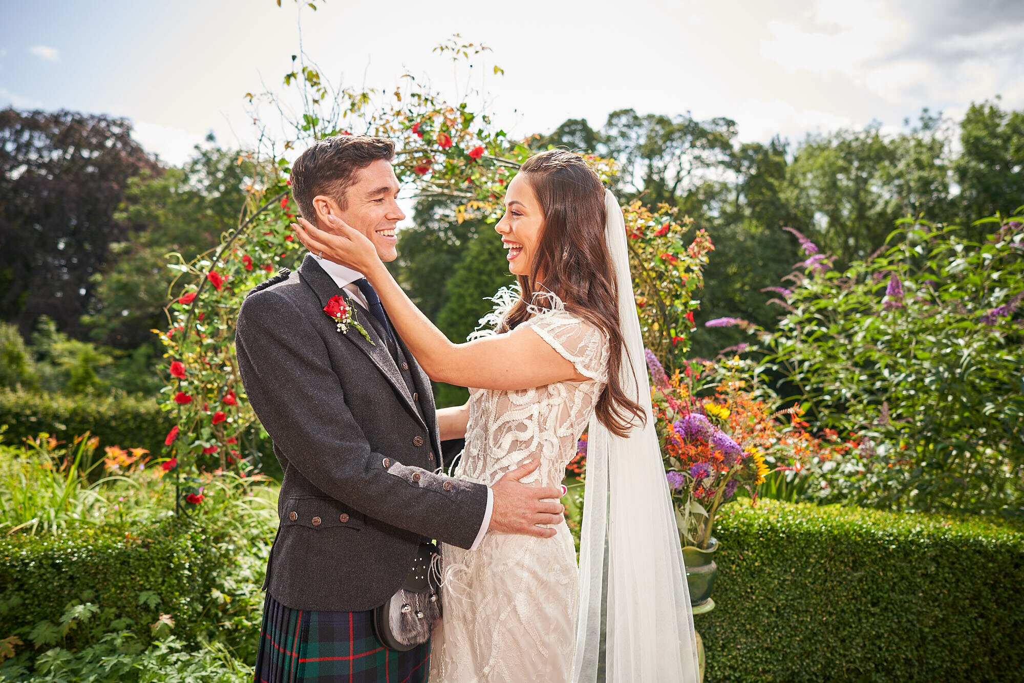 Wedding Venue Rose Arch Garden Kippilaw House 3.jpg