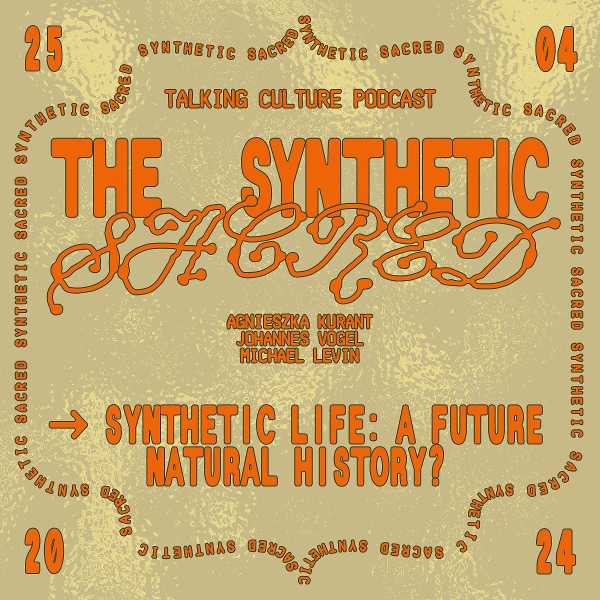 The first of two conversations I&rsquo;ve curated and devised for the Goethe Institut London&rsquo;s Talking Culture podcast is now available to listen to.

Part 1, Synthetic Life: A Future Natural History, explores the practical and philosophical im