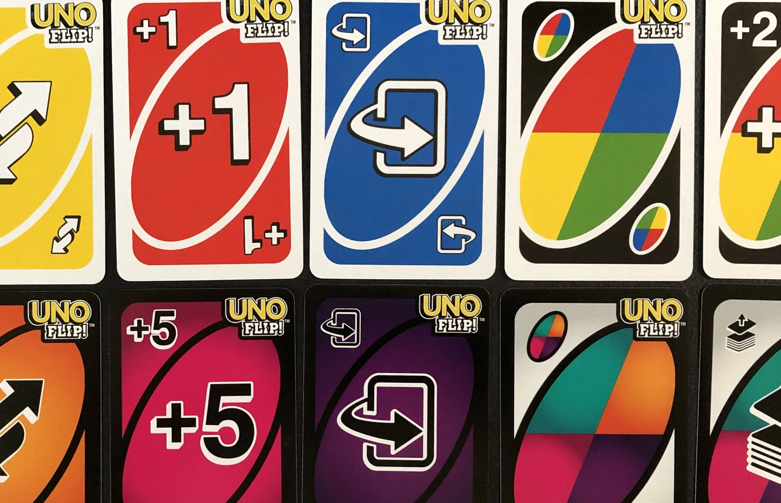 Printable Rules For Uno Flip - Uno Flip Special Cards Cut.JPG