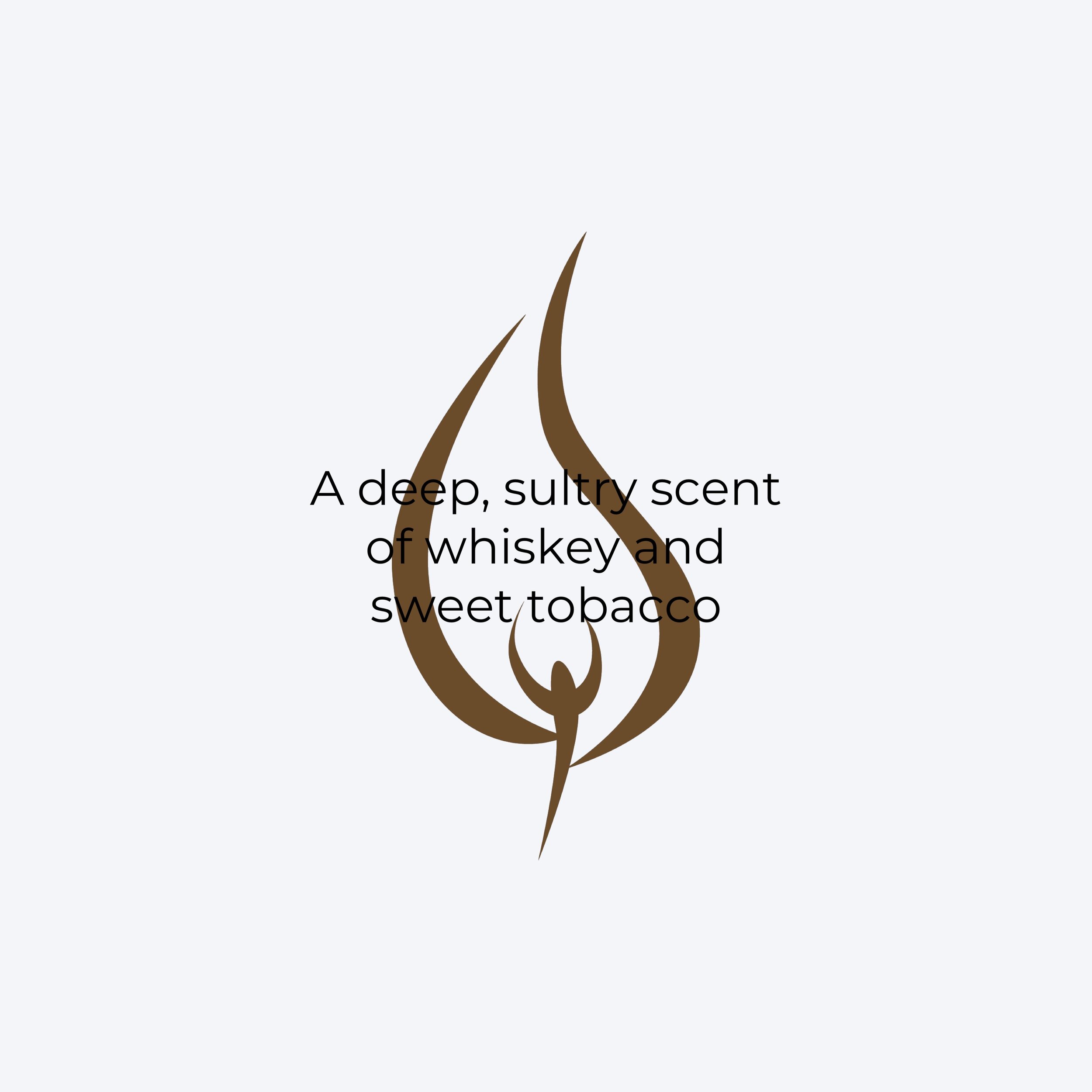 sweet tobacco whiskey scent blend candle by marsha flowers leavenworth ks