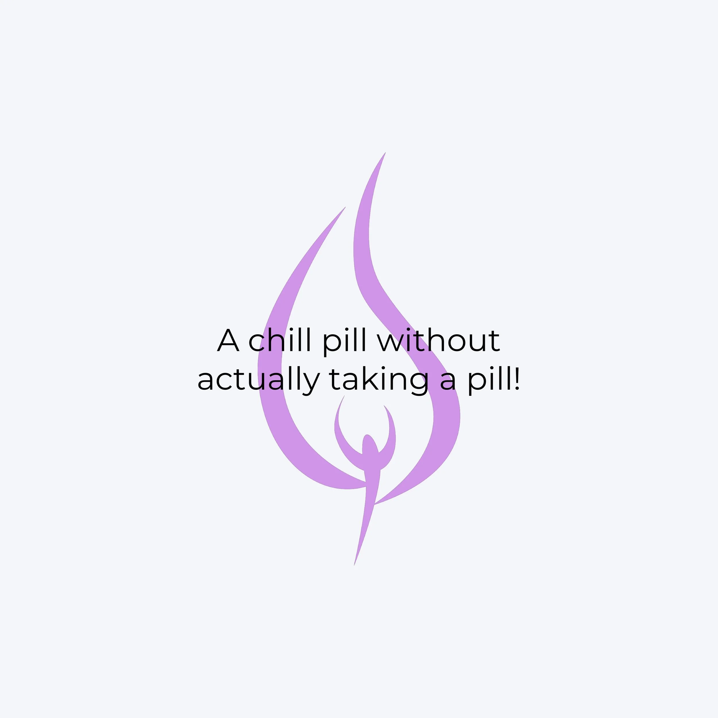 lavender candle chill pill calming aromatherapy